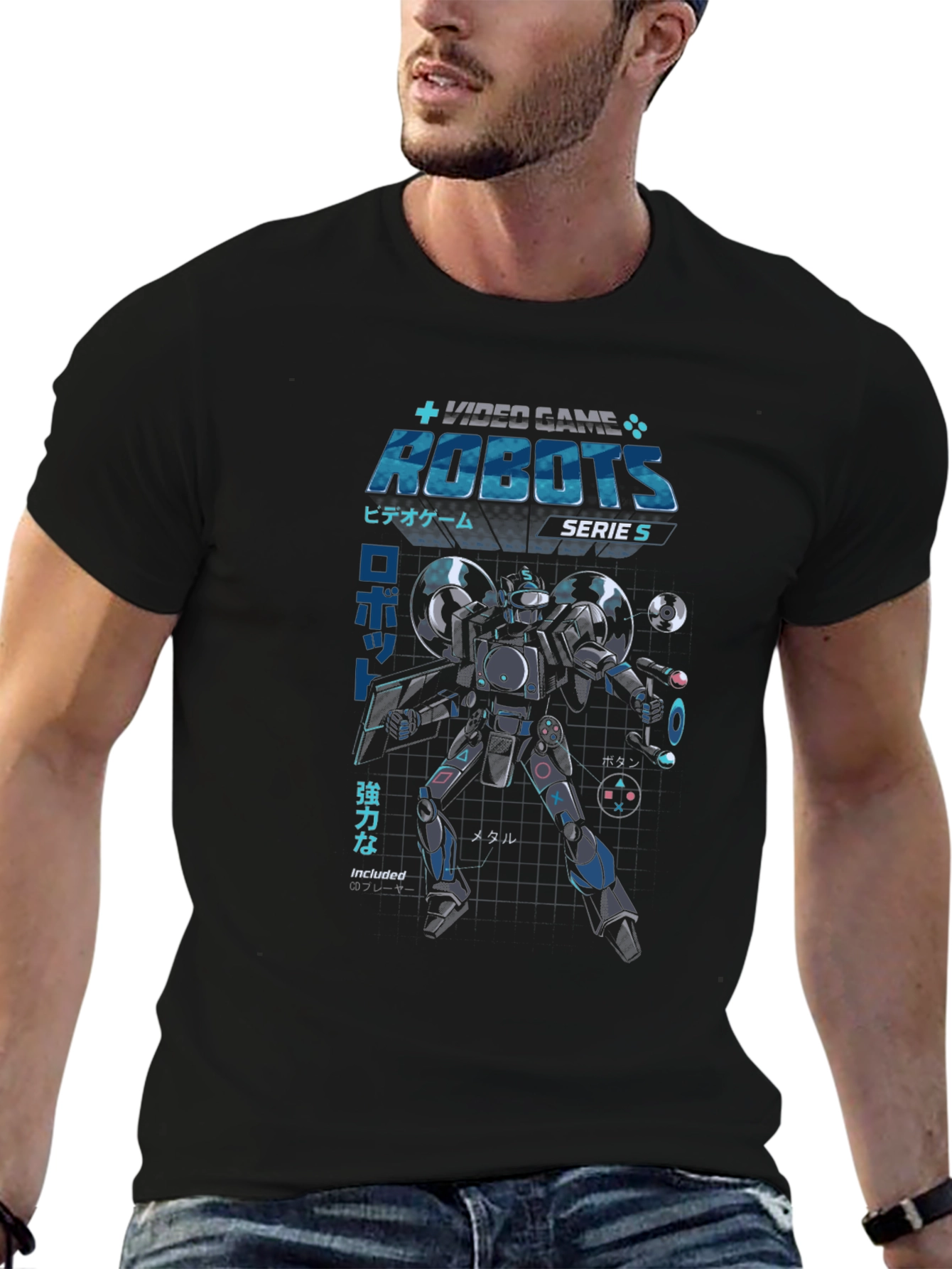 Video Game Robots Series 5 T-Shirt