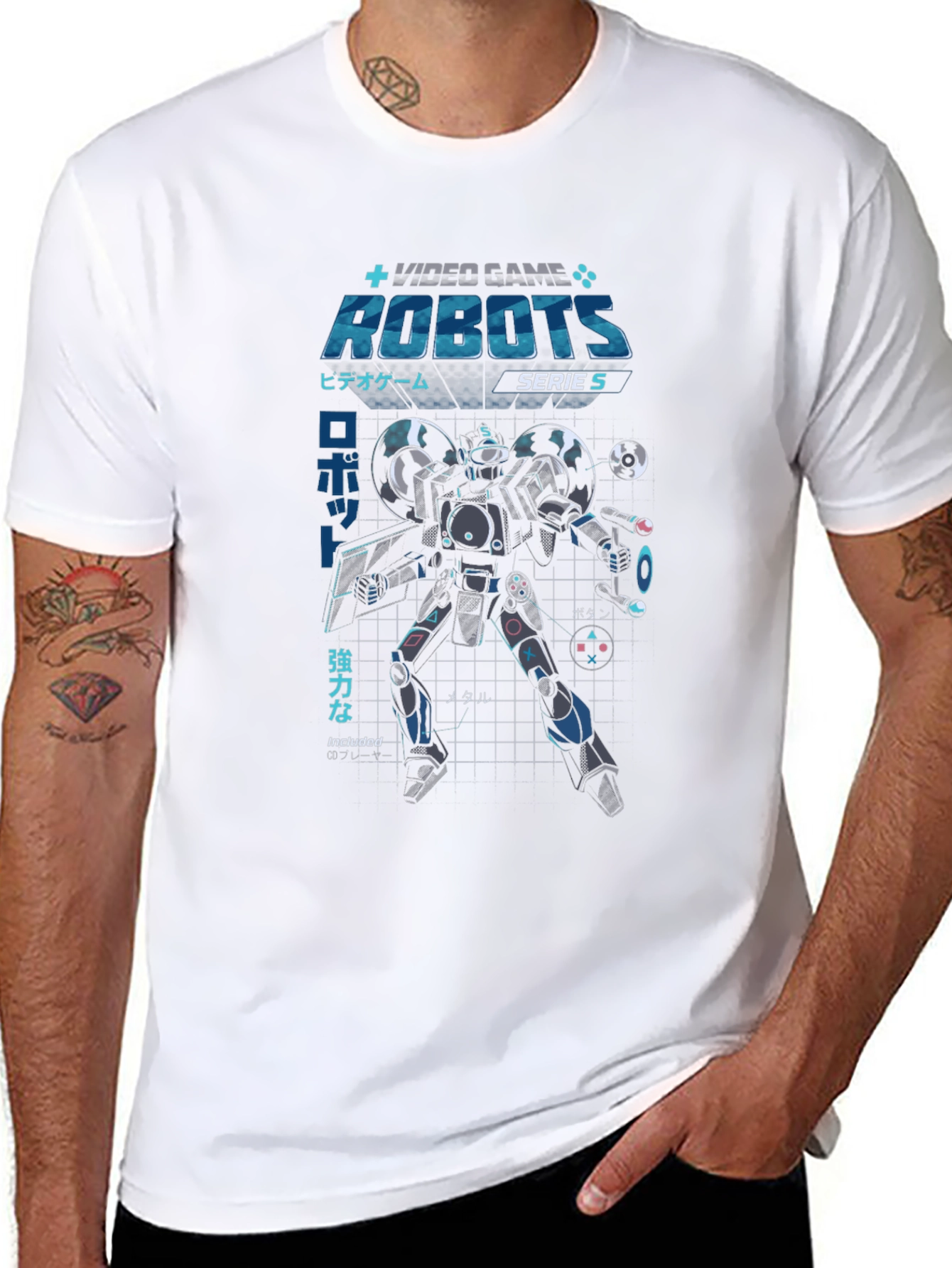Video Game Robots Series 5 T-Shirt