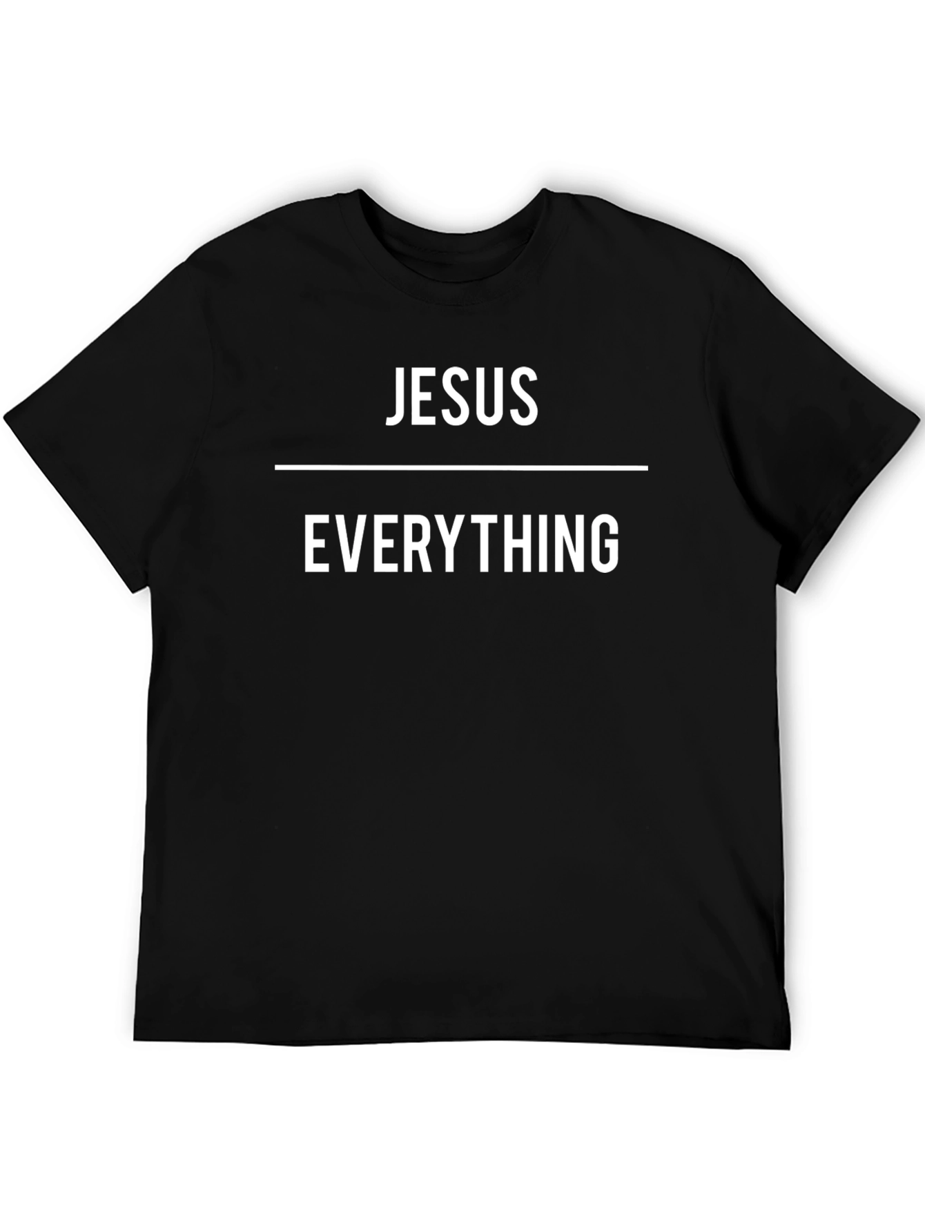 Jesus Everything Black T-Shirt