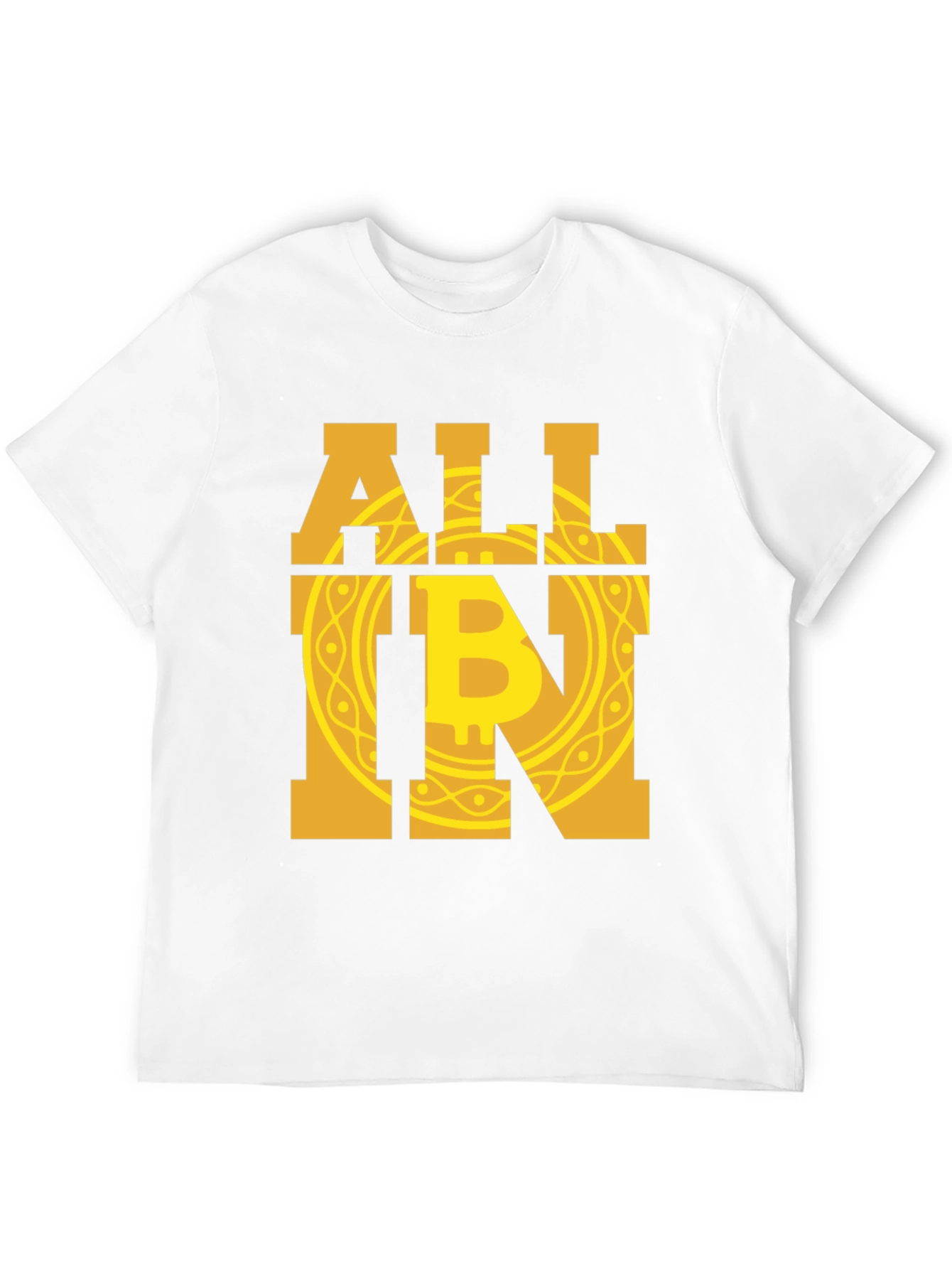 Bitcoin All In Graphic Tee - Crypto Enthusiast T-Shirt