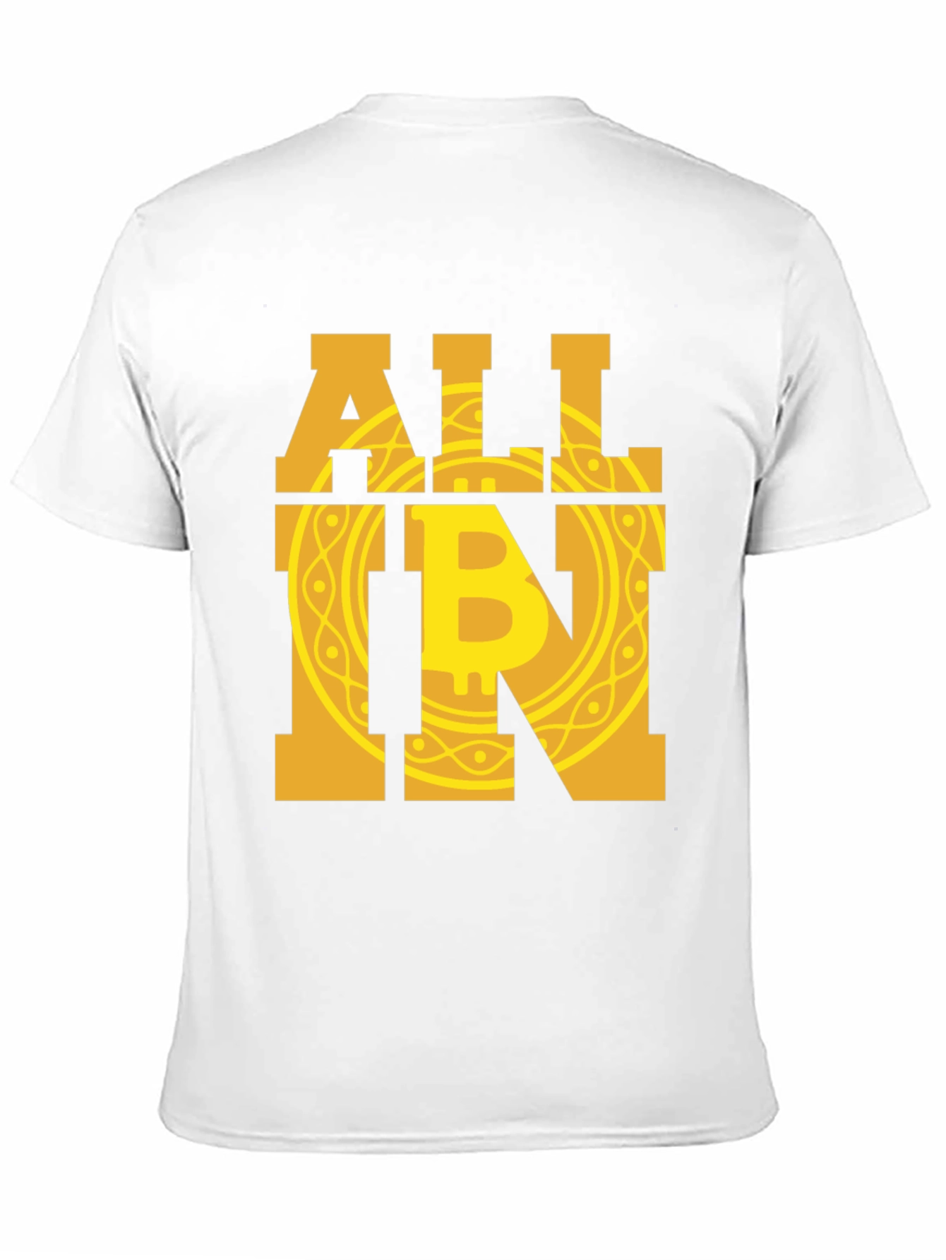 Bitcoin All In Graphic Tee - Crypto Enthusiast T-Shirt