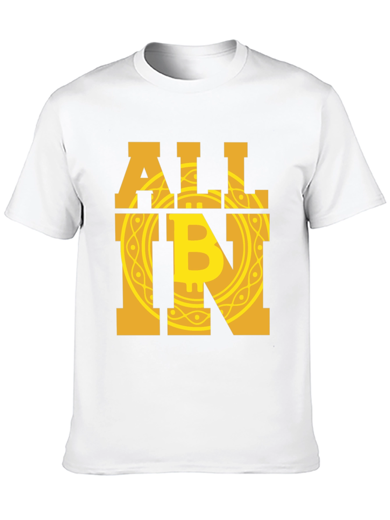Bitcoin All In Graphic Tee - Crypto Enthusiast T-Shirt