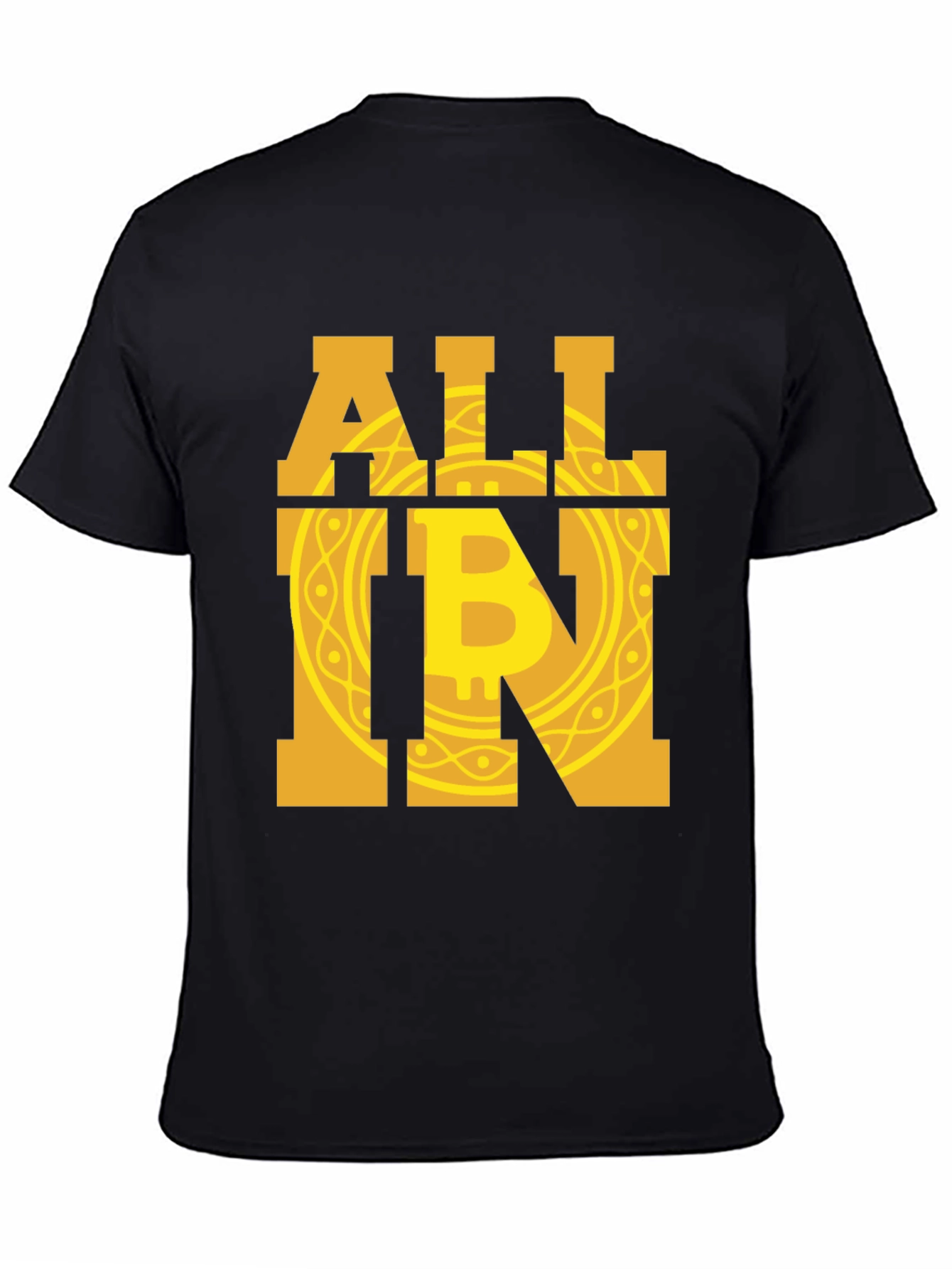 Bitcoin All In Graphic Tee - Crypto Enthusiast T-Shirt