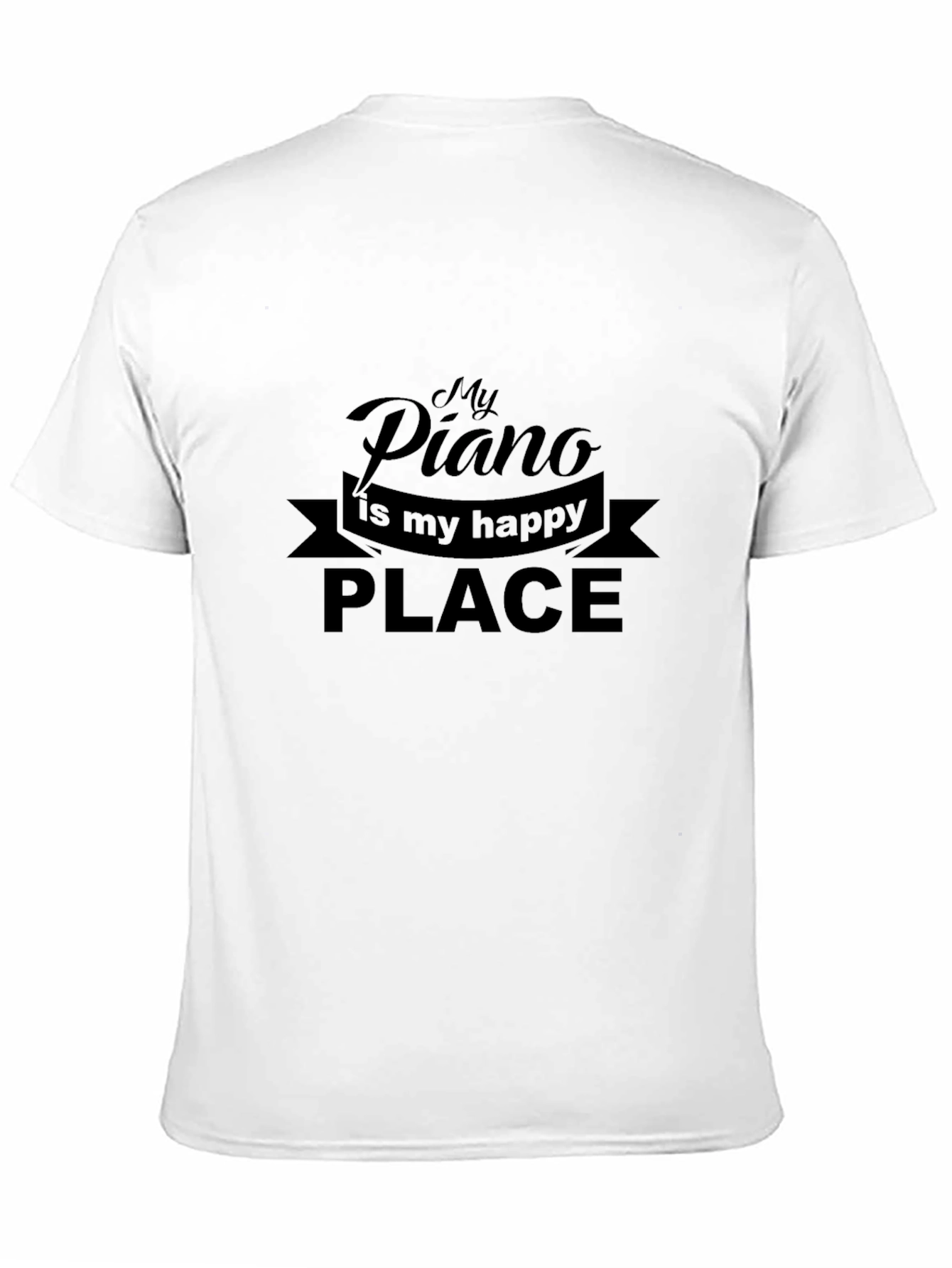 My Piano is My Happy Place T-Shirt