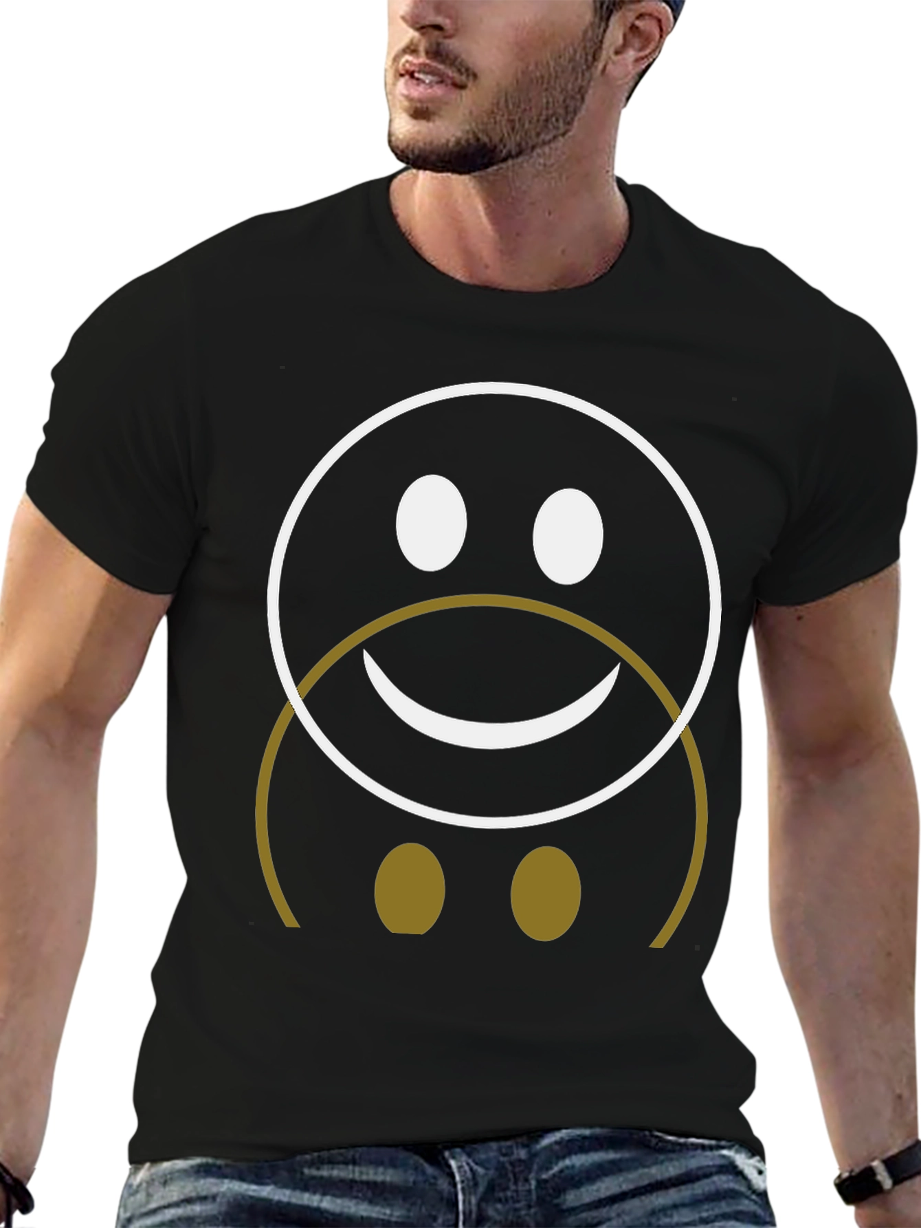 Two-Faced Graphic T-Shirt