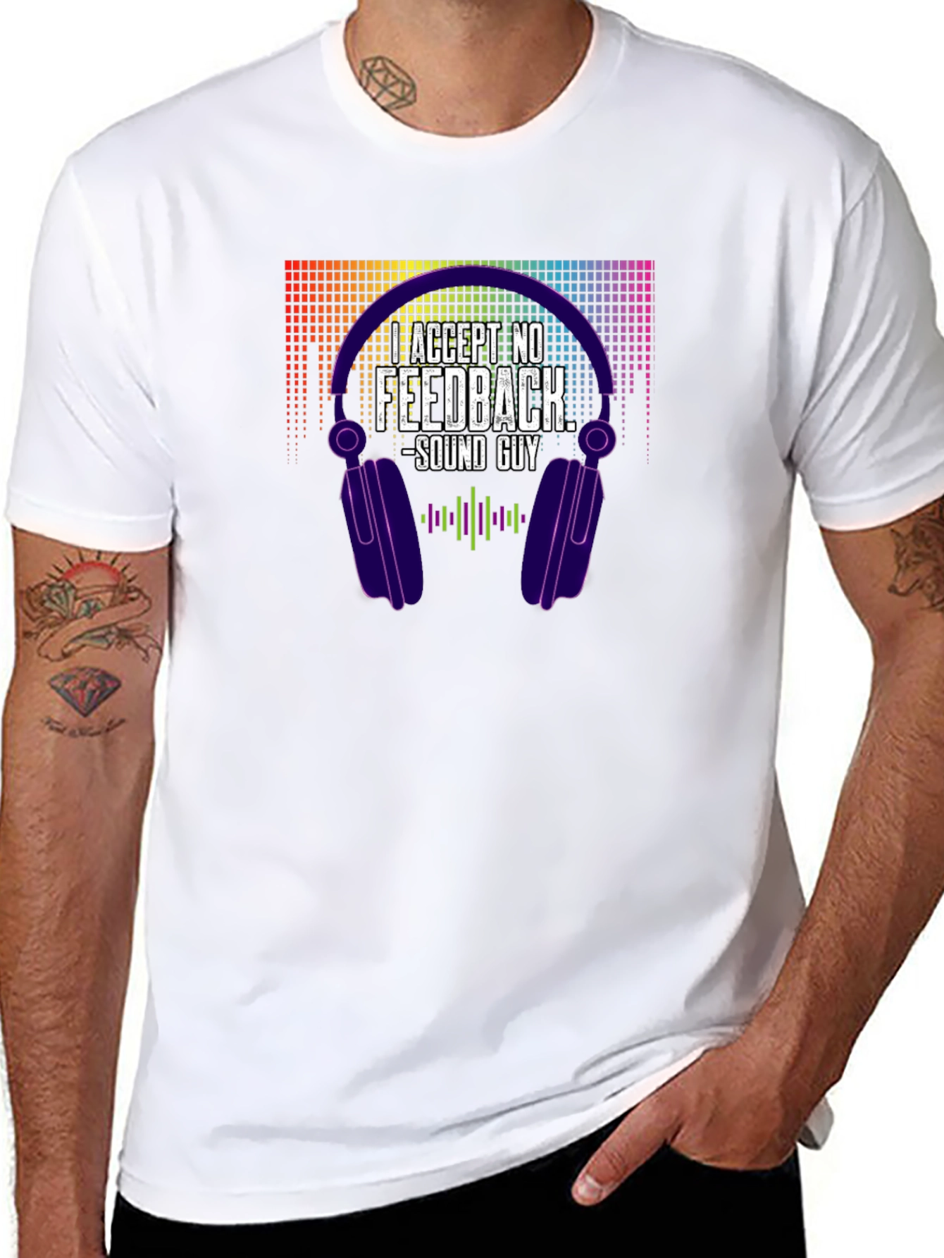 Accept No Feedback - Sound Guy T-Shirt
