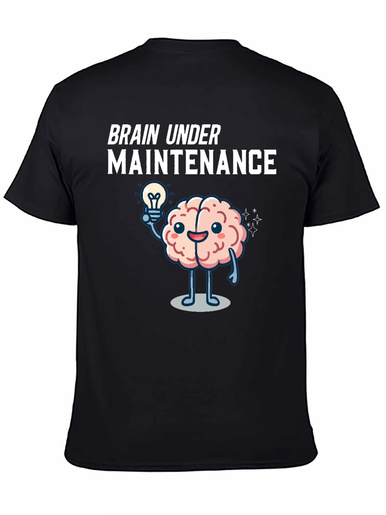 Brain Under Maintenance Graphic T-Shirt