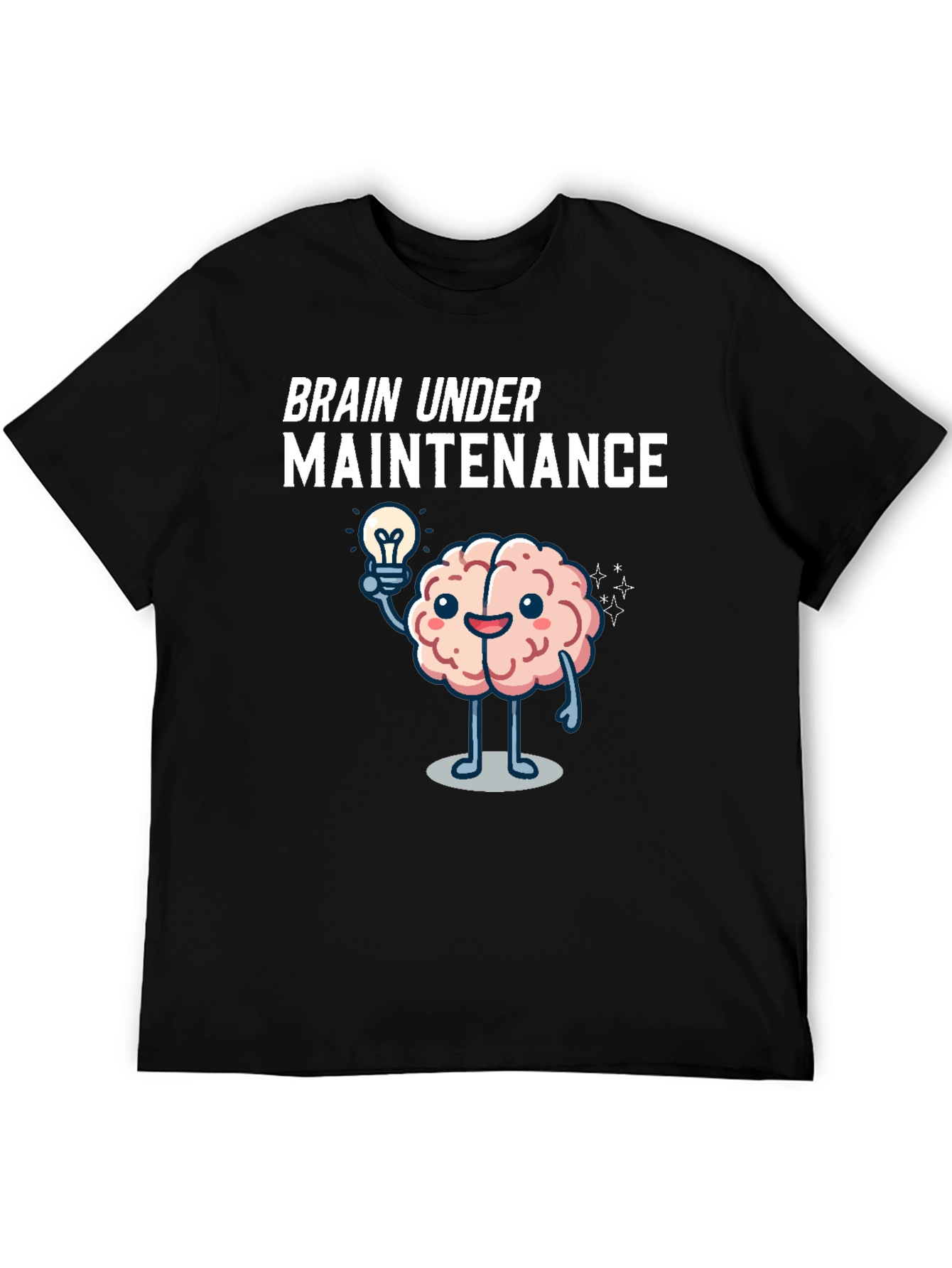 Brain Under Maintenance Graphic T-Shirt