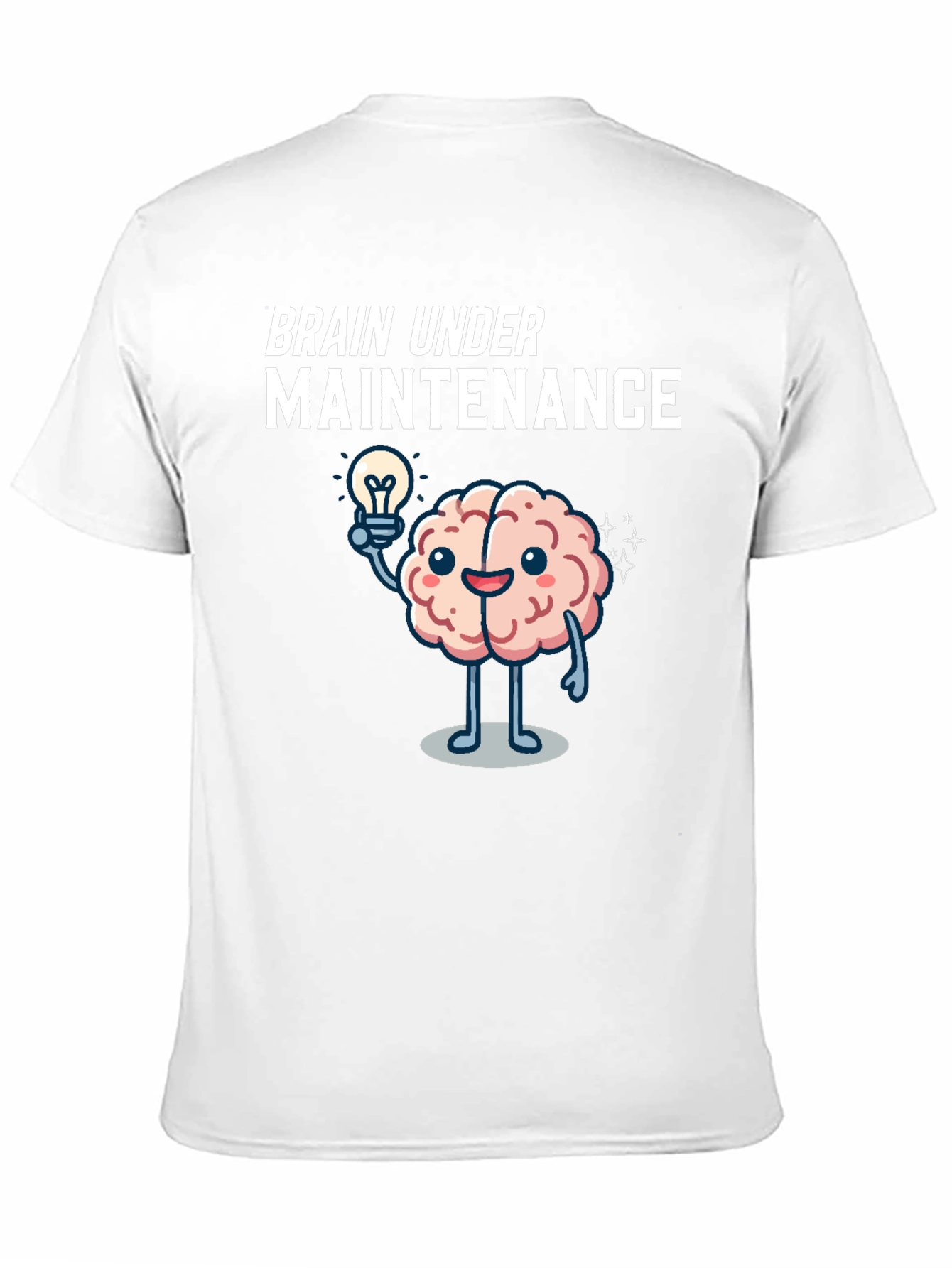 Brain Under Maintenance Graphic T-Shirt