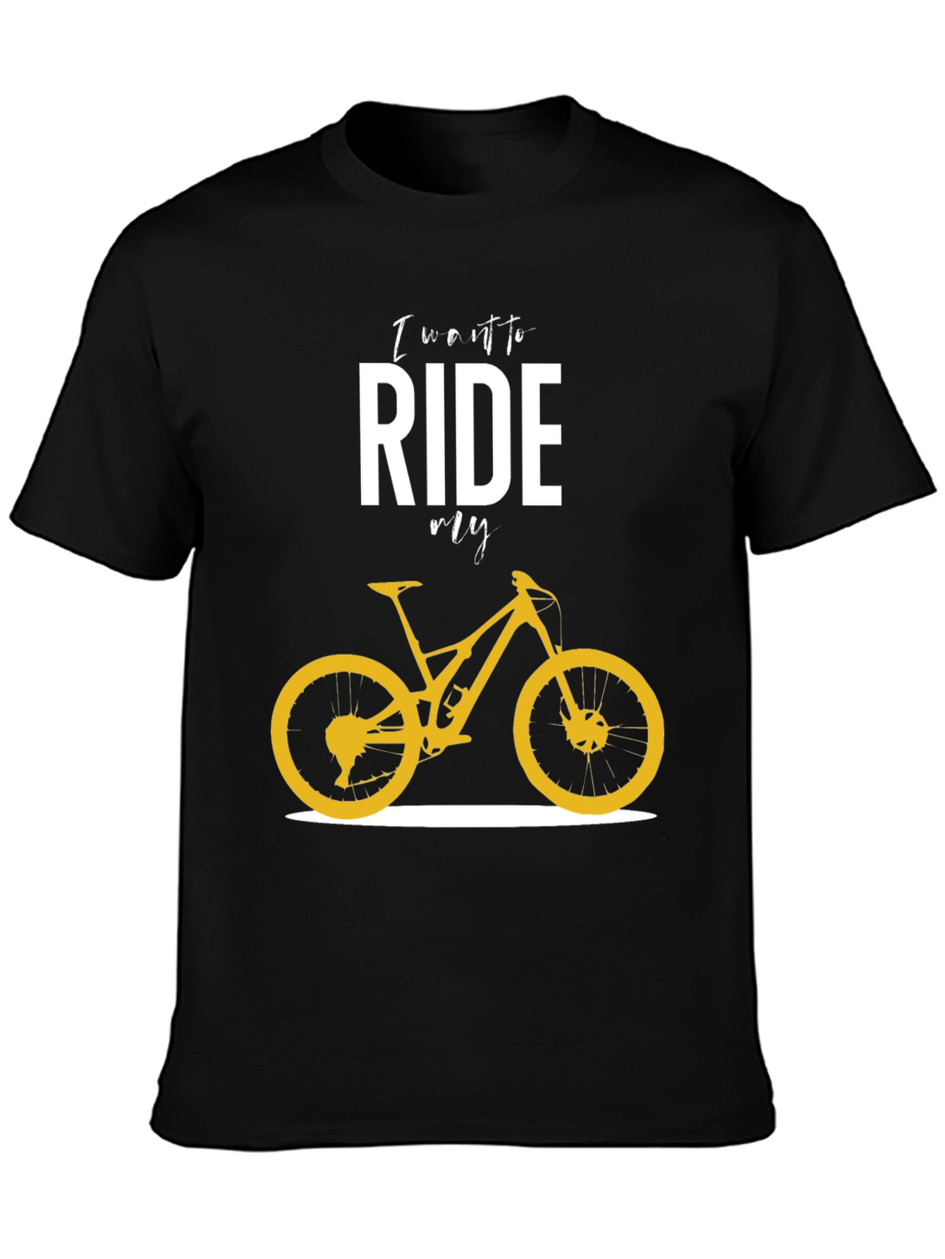 I Want to Ride My Bicycle Graphic T-Shirt