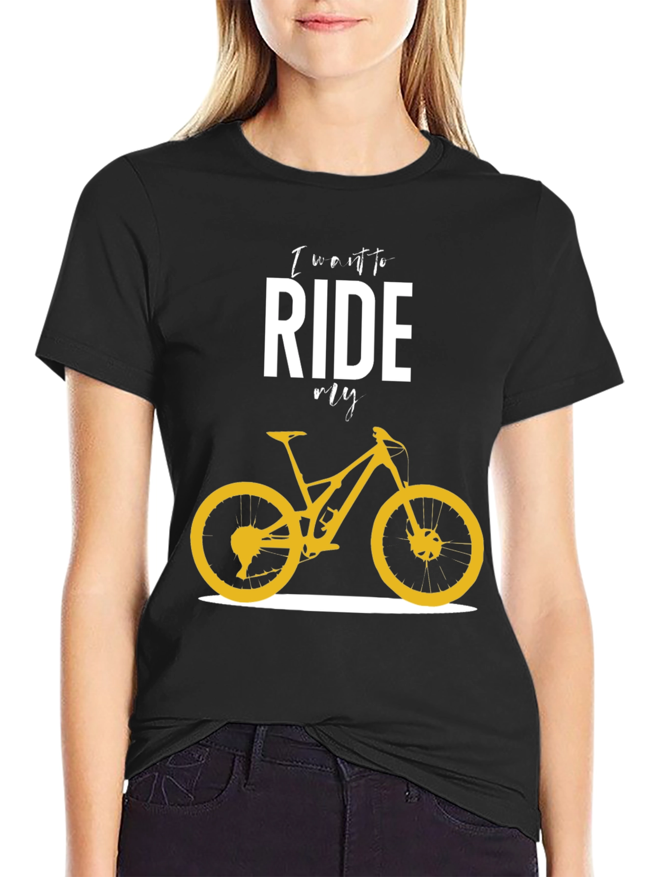 I Want to Ride My Bicycle Graphic T-Shirt