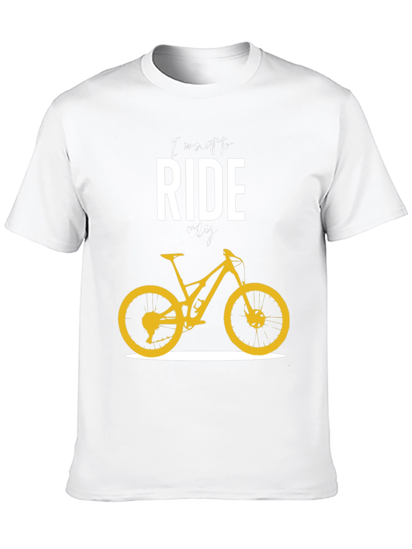 I Want to Ride My Bicycle Graphic T-Shirt