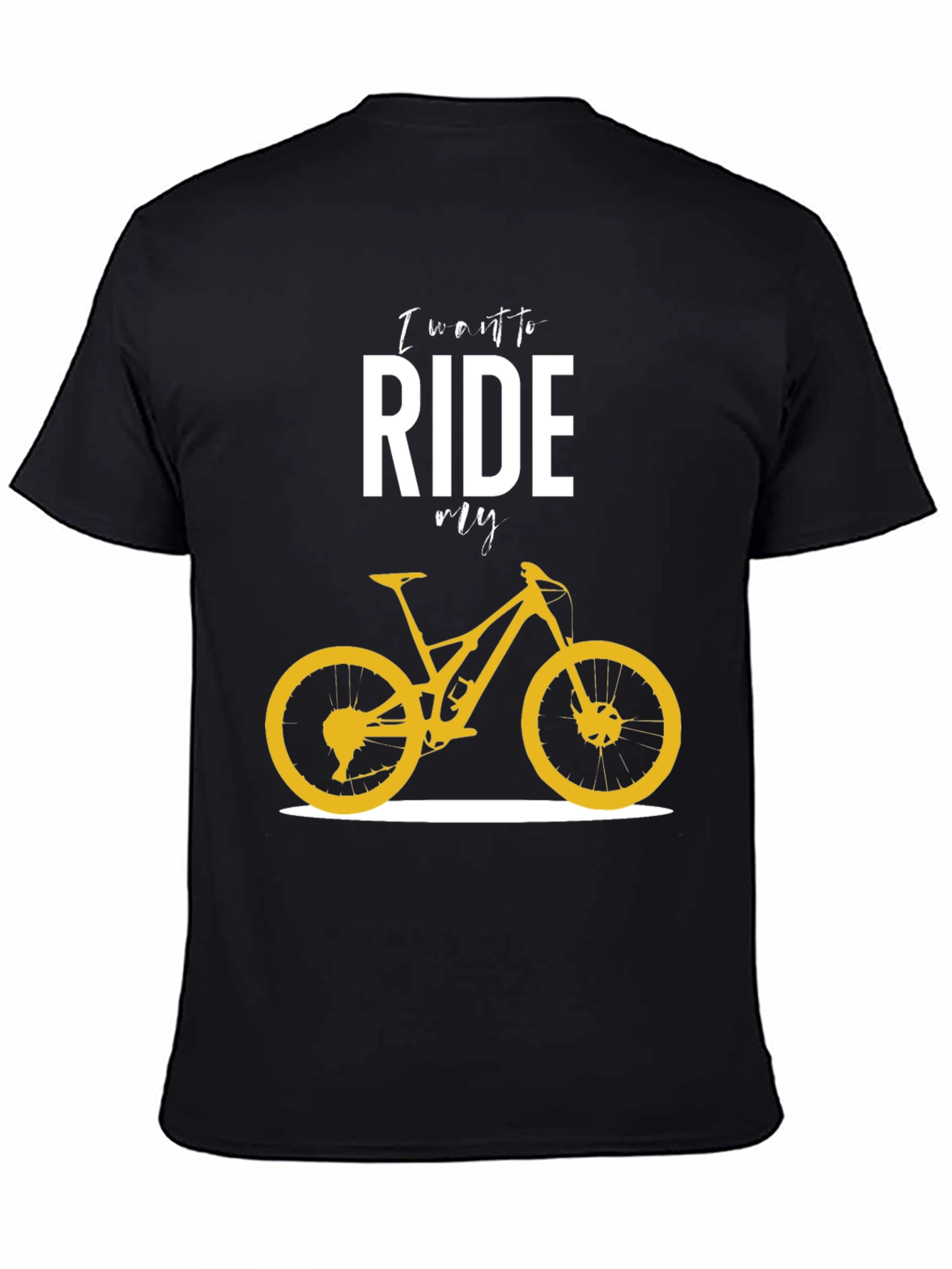 I Want to Ride My Bicycle Graphic T-Shirt