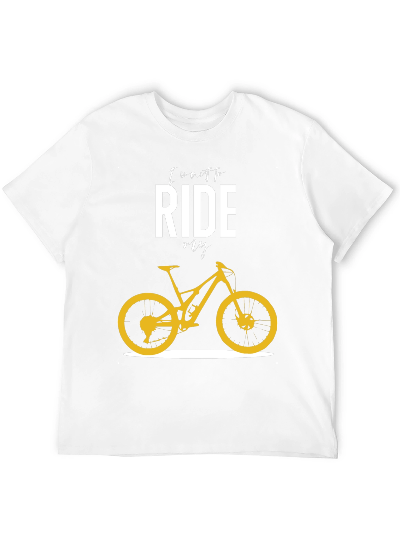 I Want to Ride My Bicycle Graphic T-Shirt