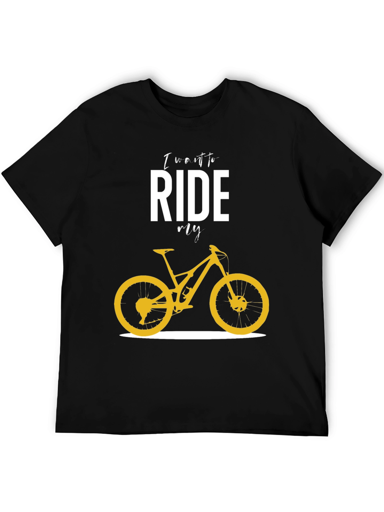 I Want to Ride My Bicycle Graphic T-Shirt