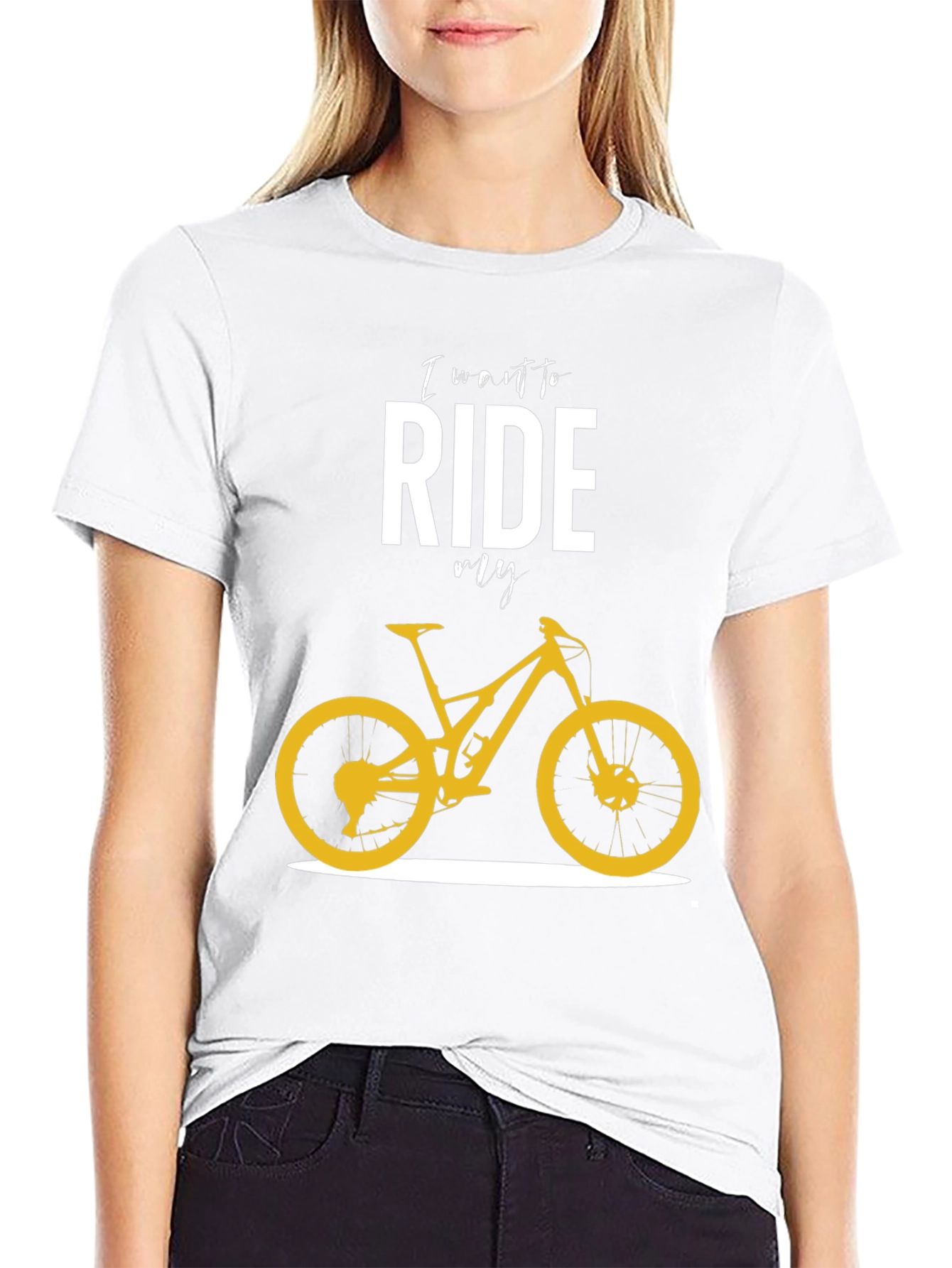 I Want to Ride My Bicycle Graphic T-Shirt