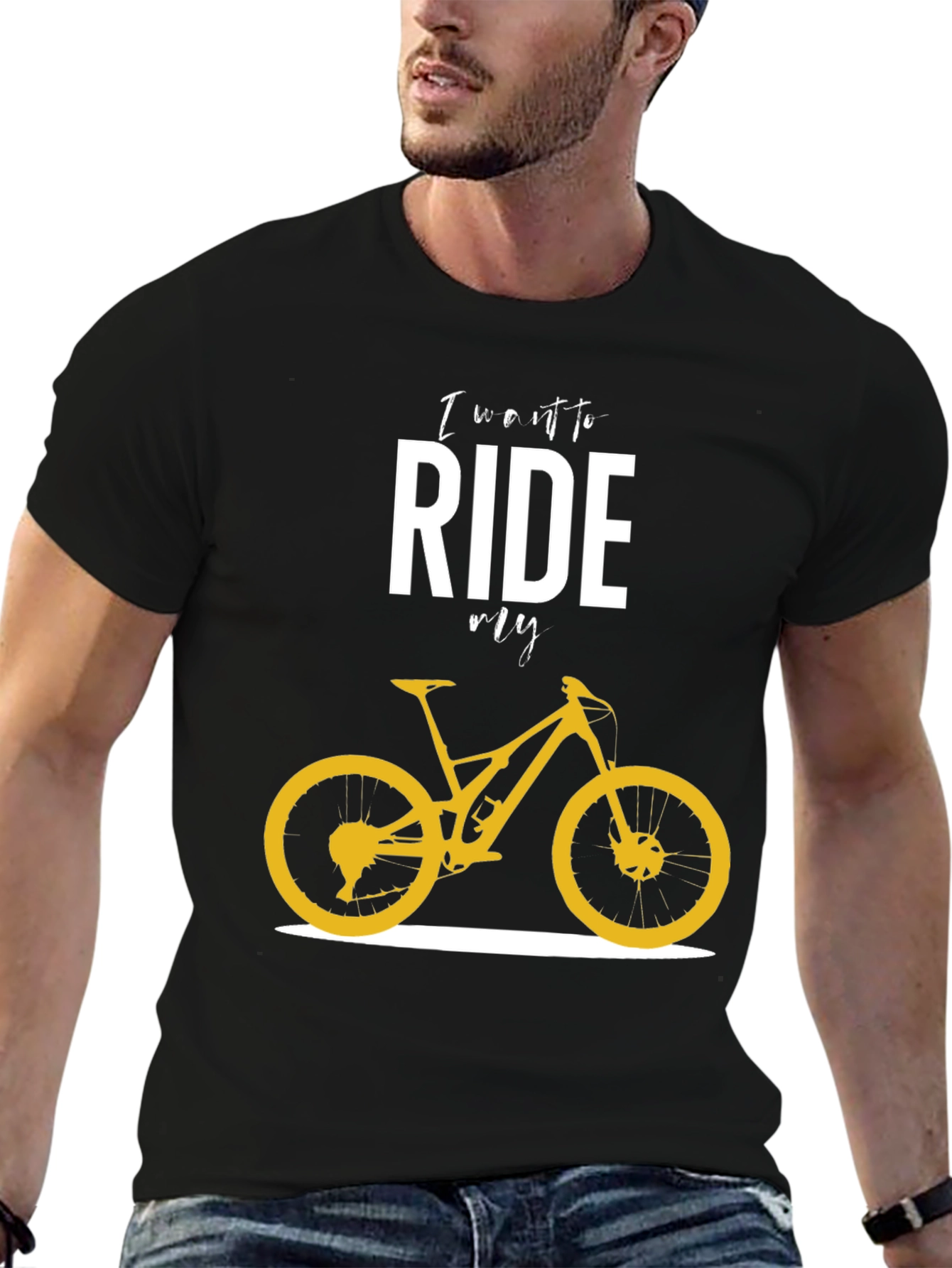 I Want to Ride My Bicycle Graphic T-Shirt