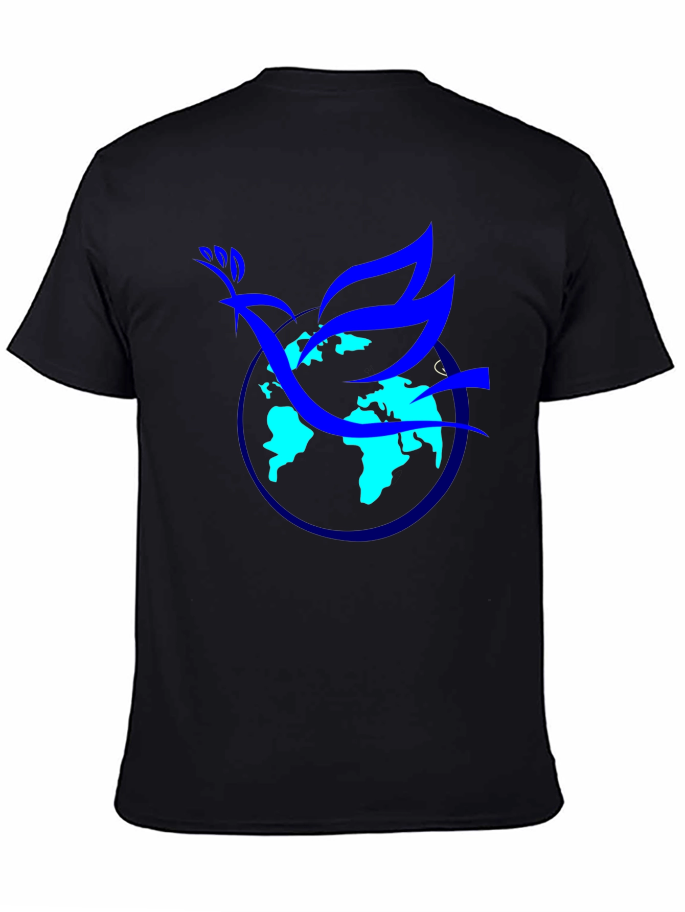 Peace Dove Earth Graphic T-Shirt