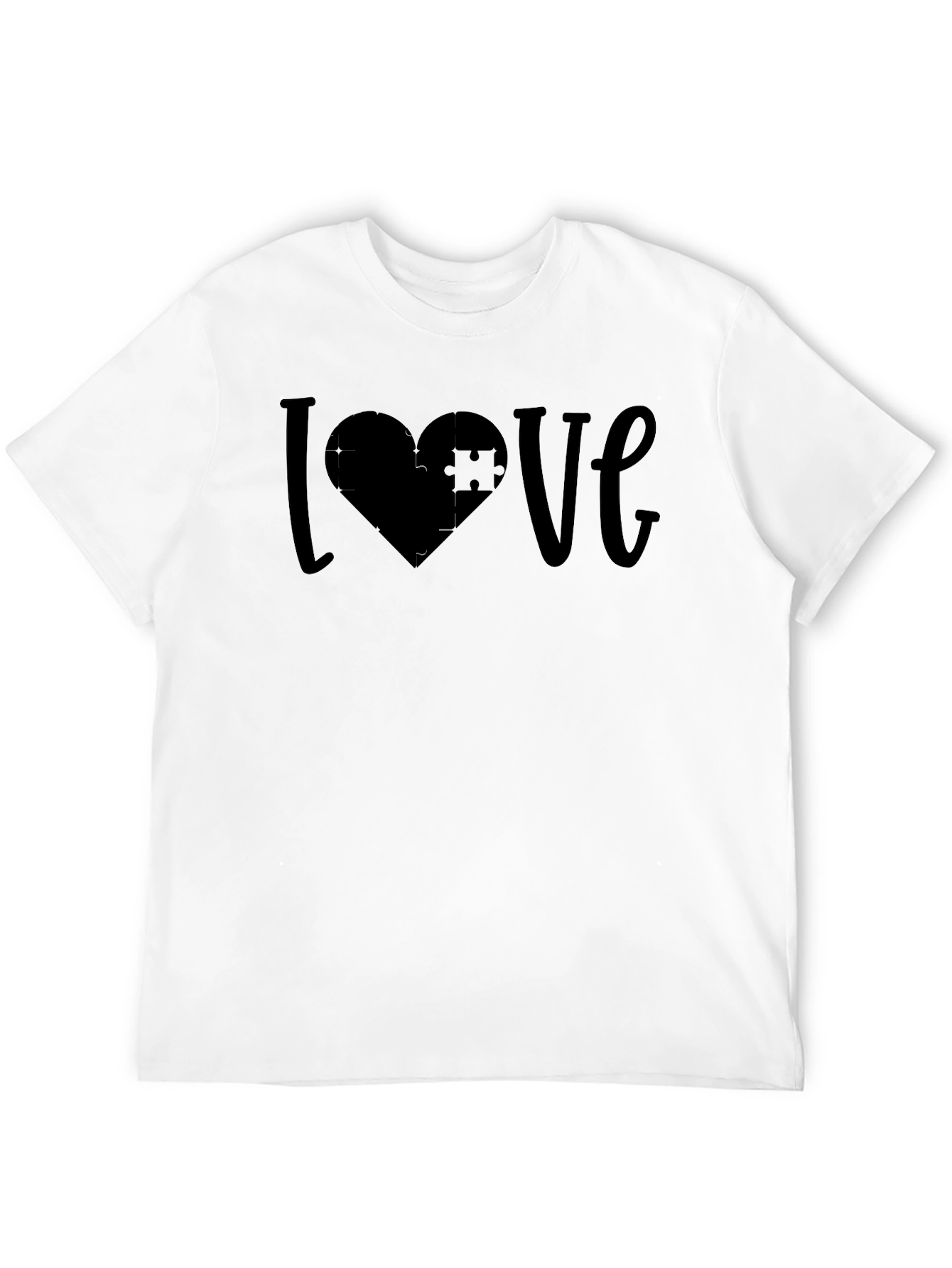 Autism Awareness Love Heart T-Shirt