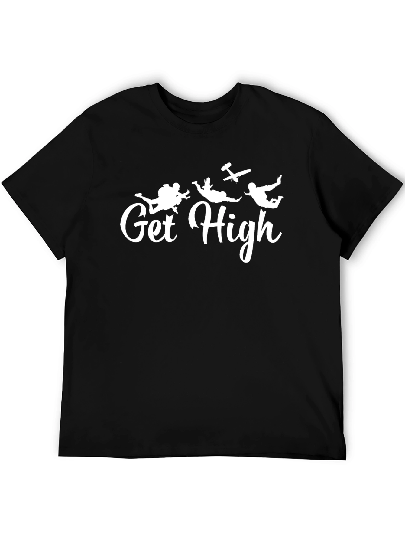 Get High Skydiving Graphic Tee