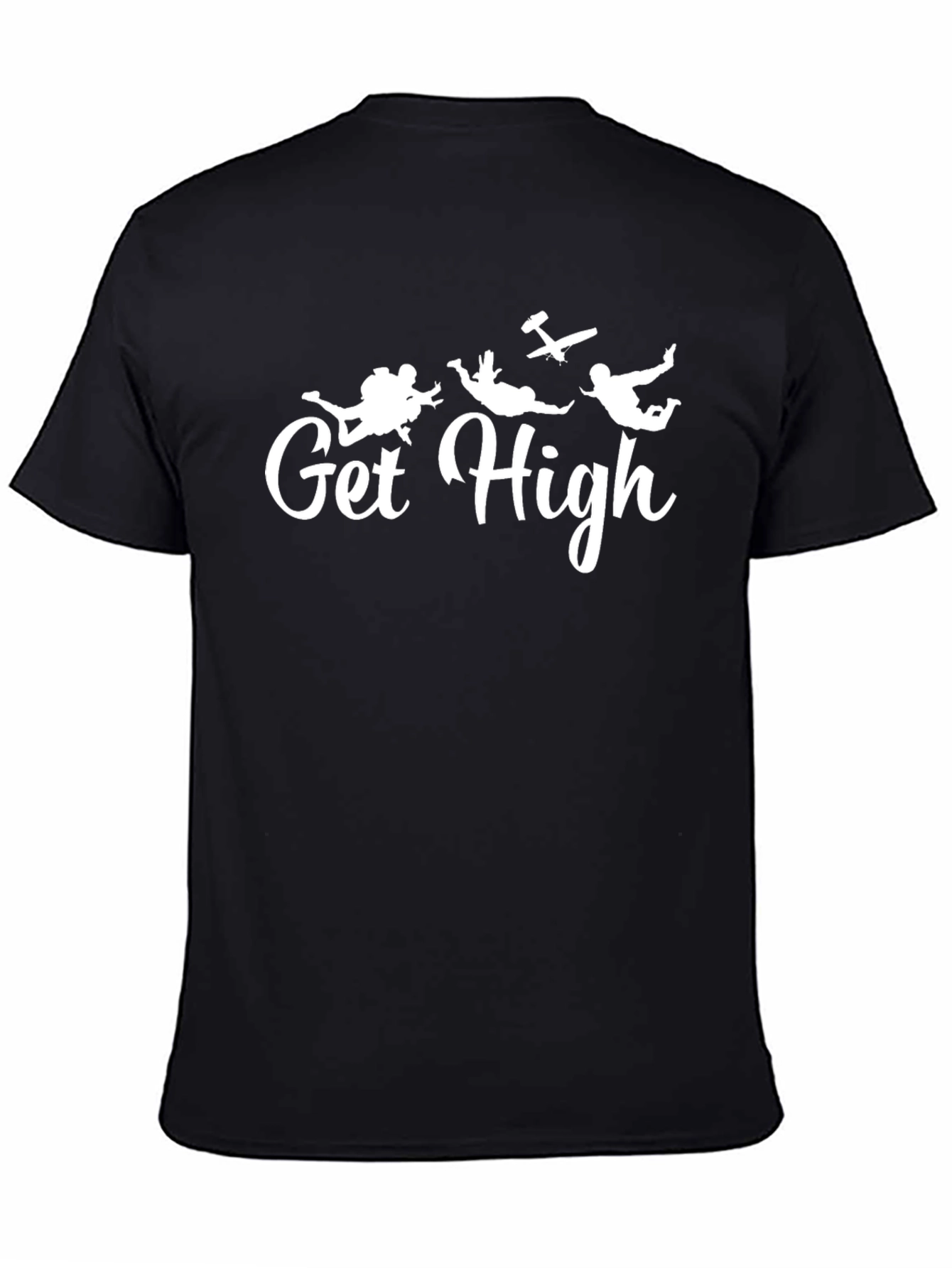 Get High Skydiving Graphic Tee