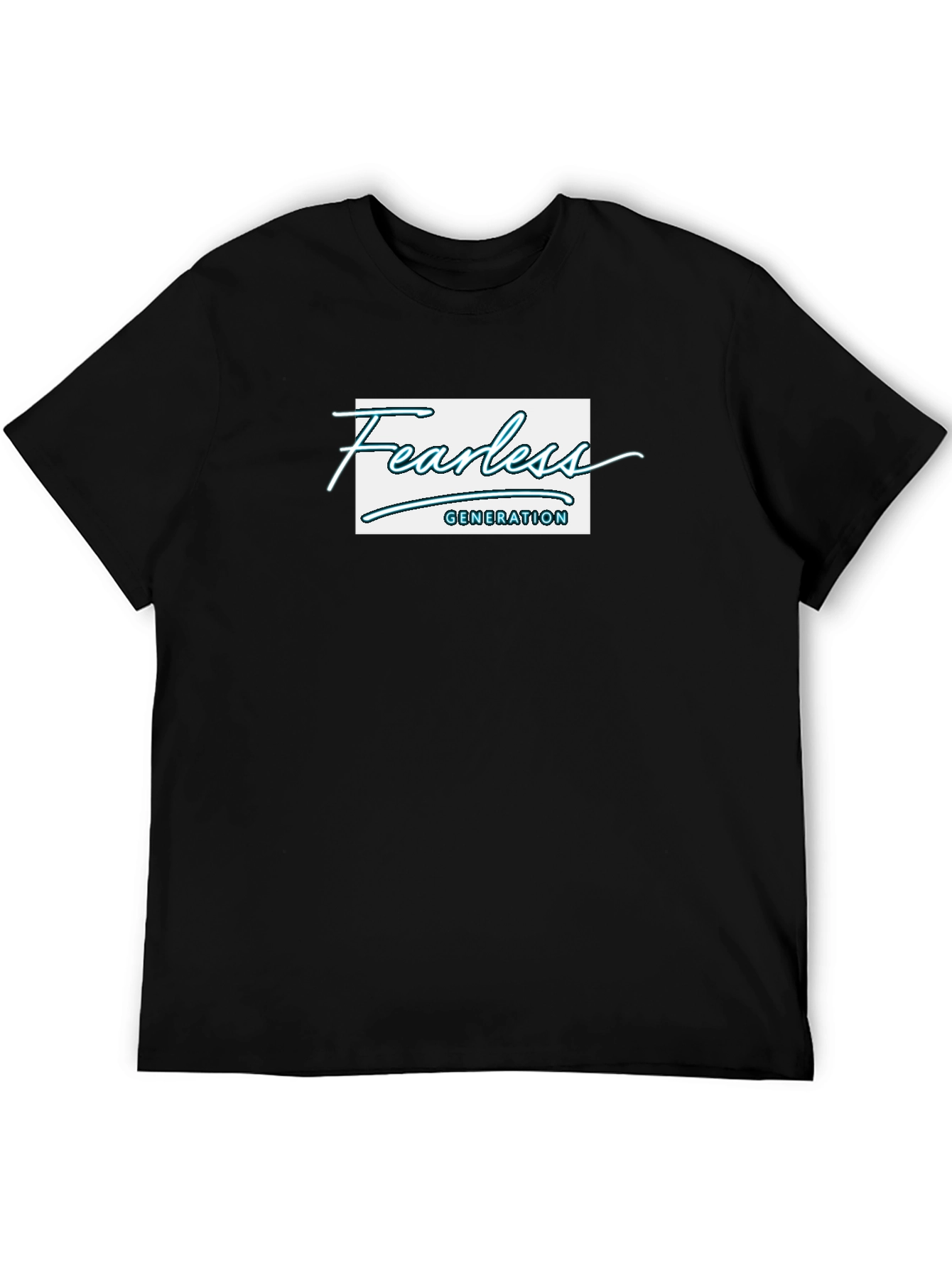 Fearless Generation Graphic Black T-Shirt