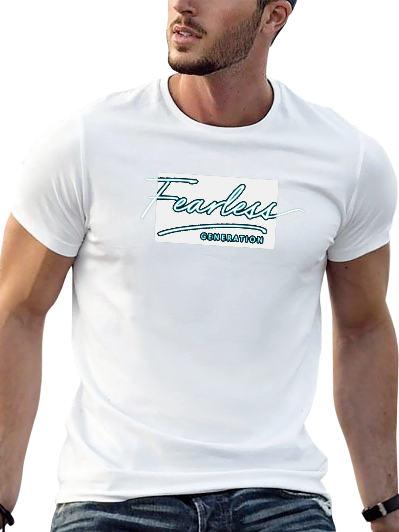 Fearless Generation Graphic Black T-Shirt