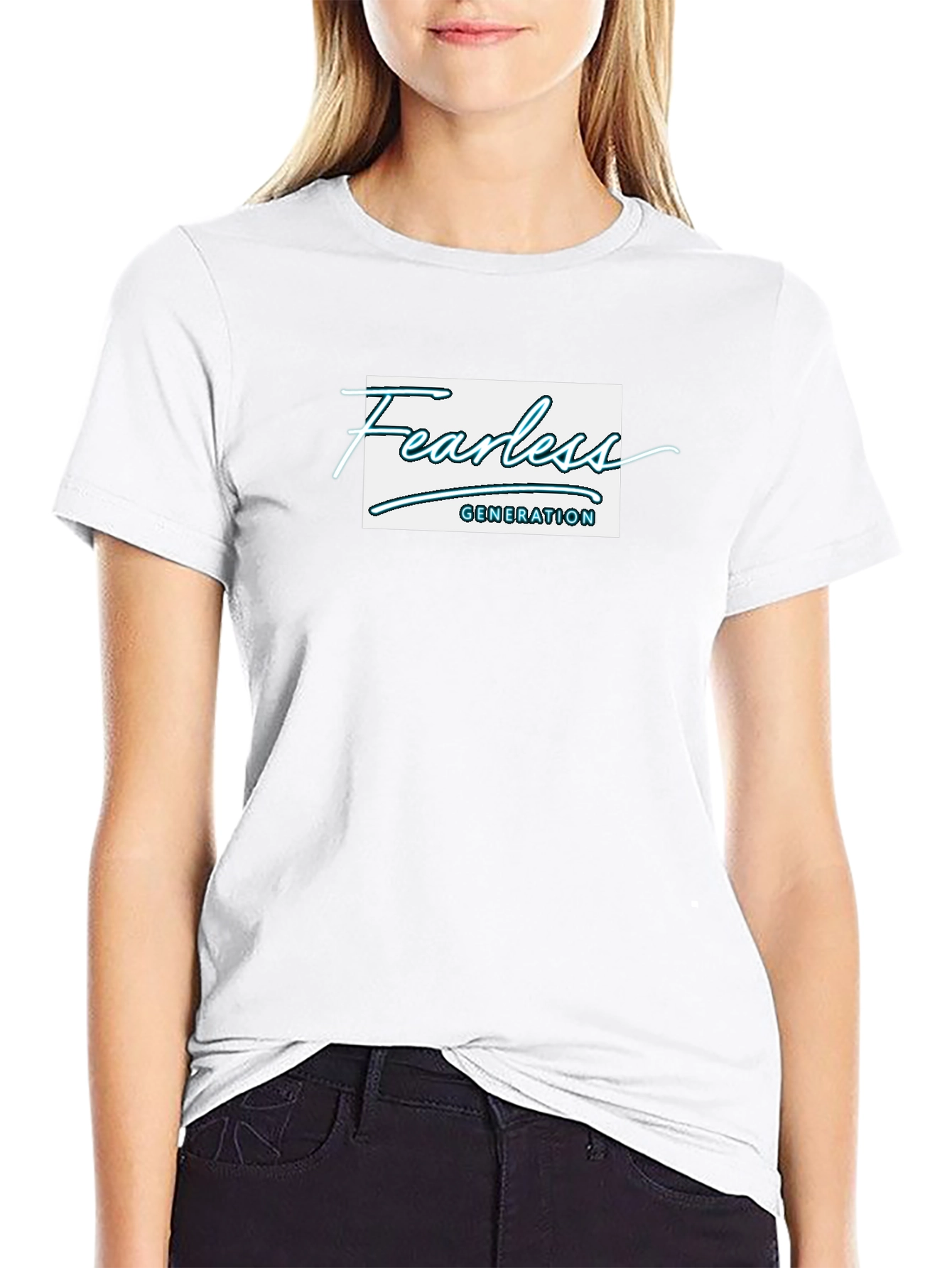 Fearless Generation Graphic Black T-Shirt