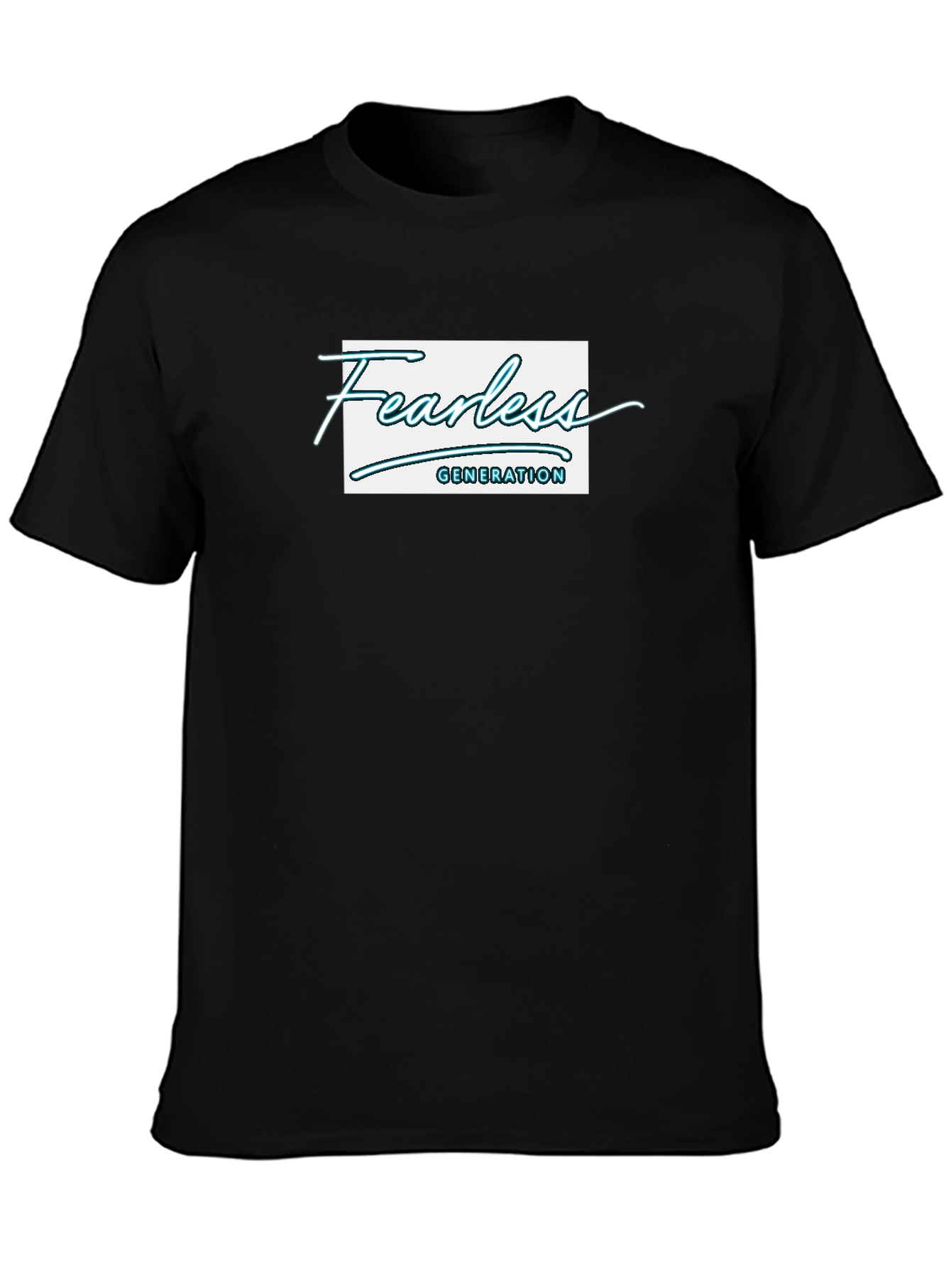 Fearless Generation Graphic Black T-Shirt