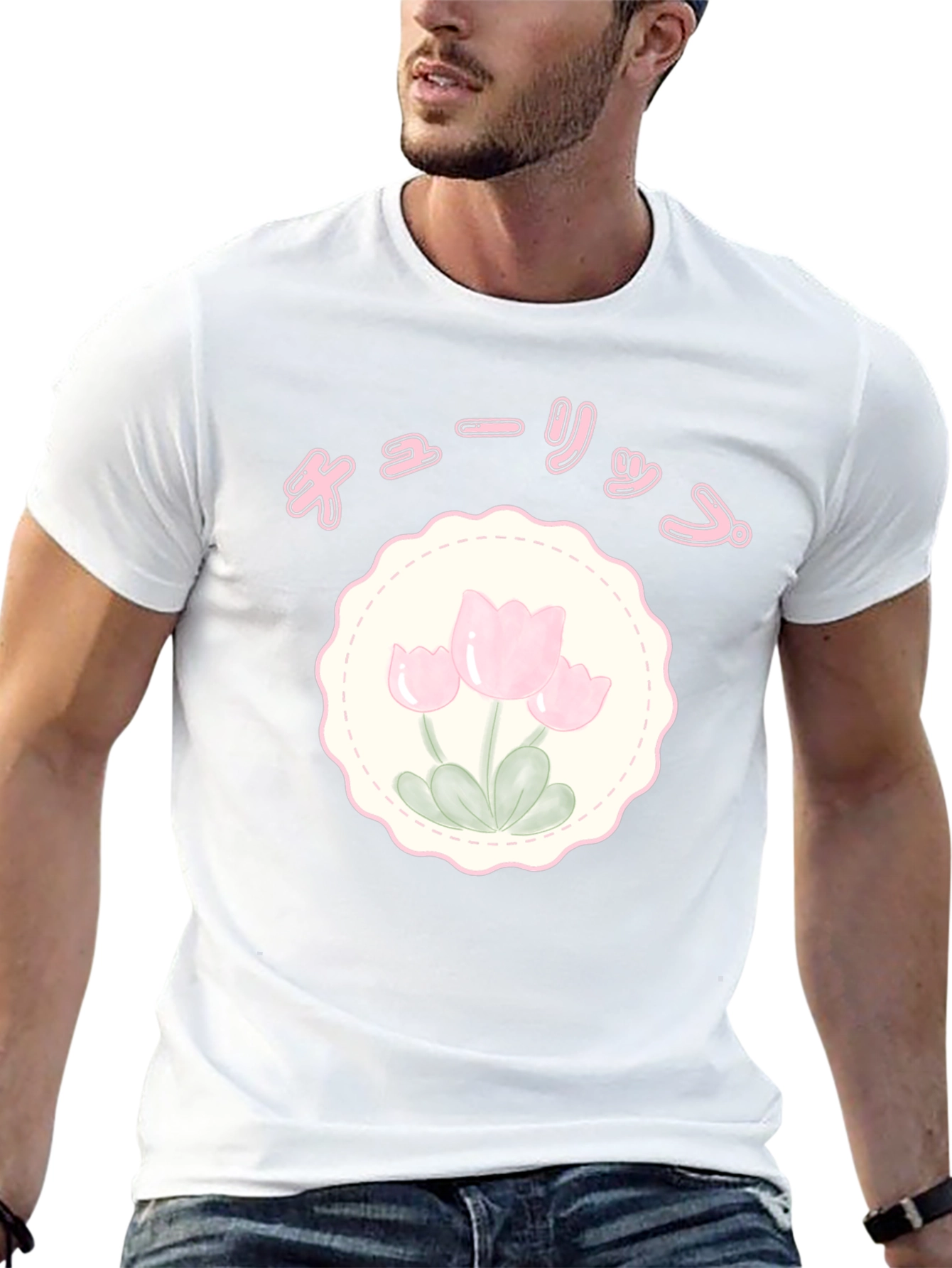 Tulip Flower Graphic Tee
