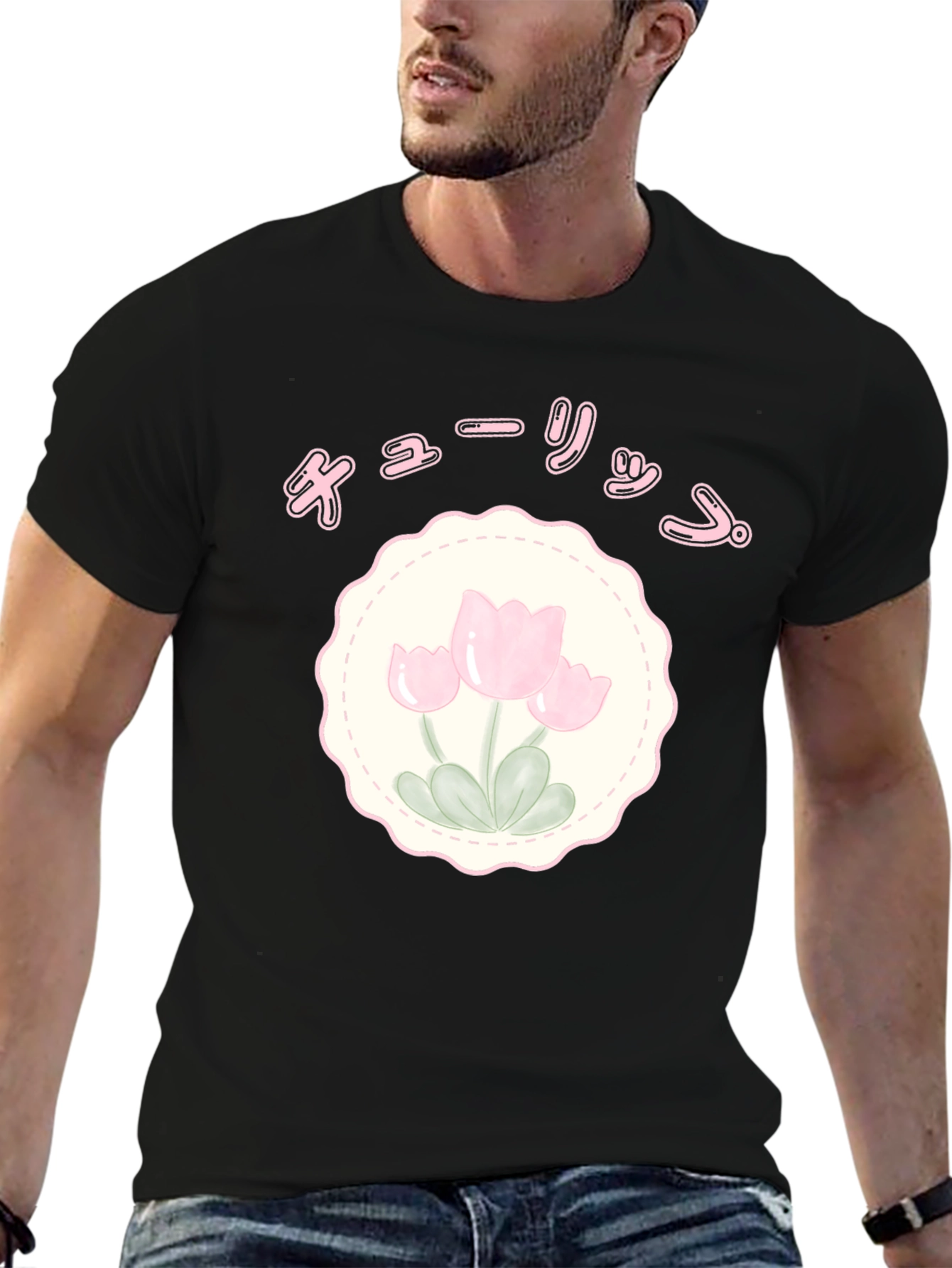 Tulip Flower Graphic Tee