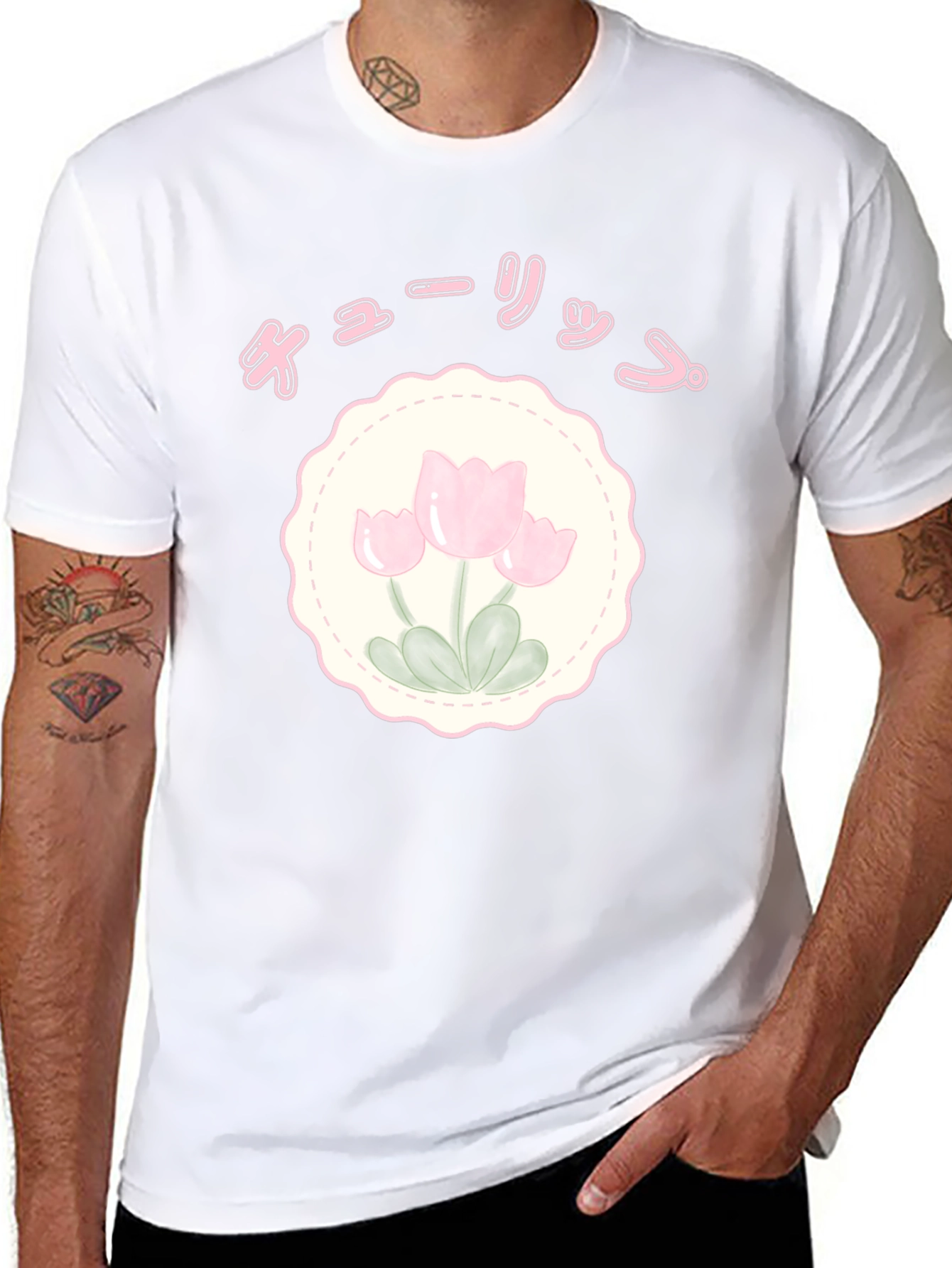 Tulip Flower Graphic Tee