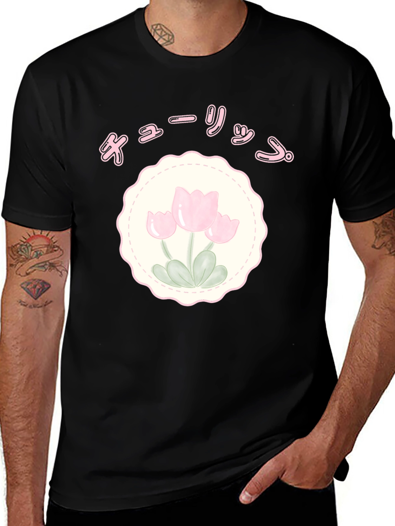 Tulip Flower Graphic Tee