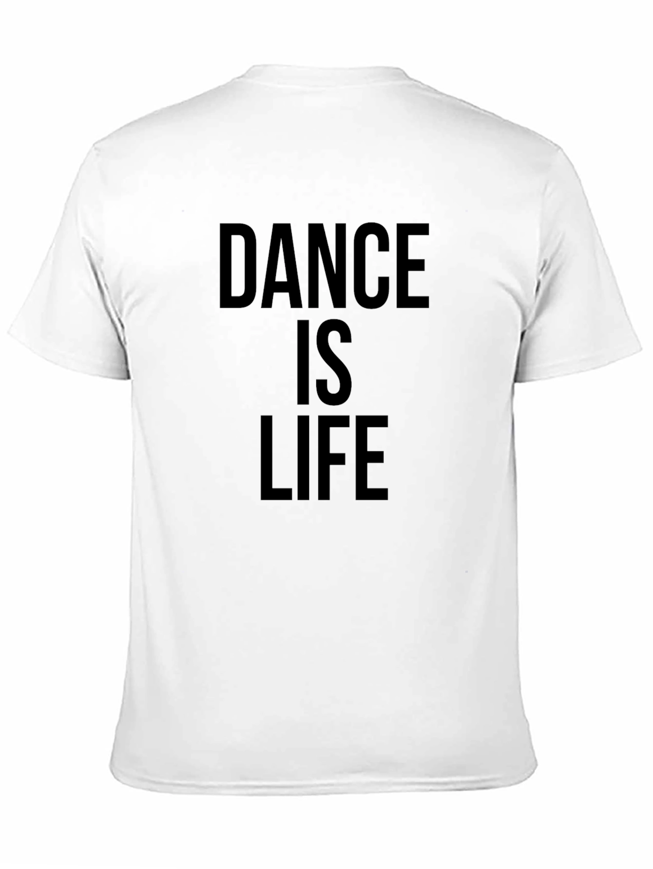Dance is Life Black Graphic Tee