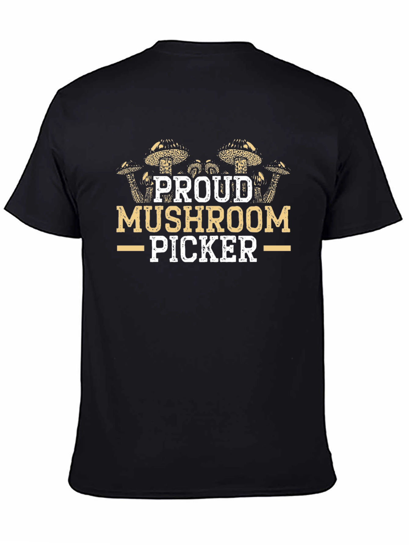Proud Mushroom Picker Graphic Tee