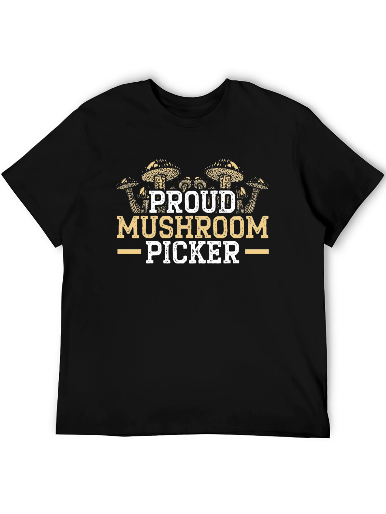 Proud Mushroom Picker Graphic Tee