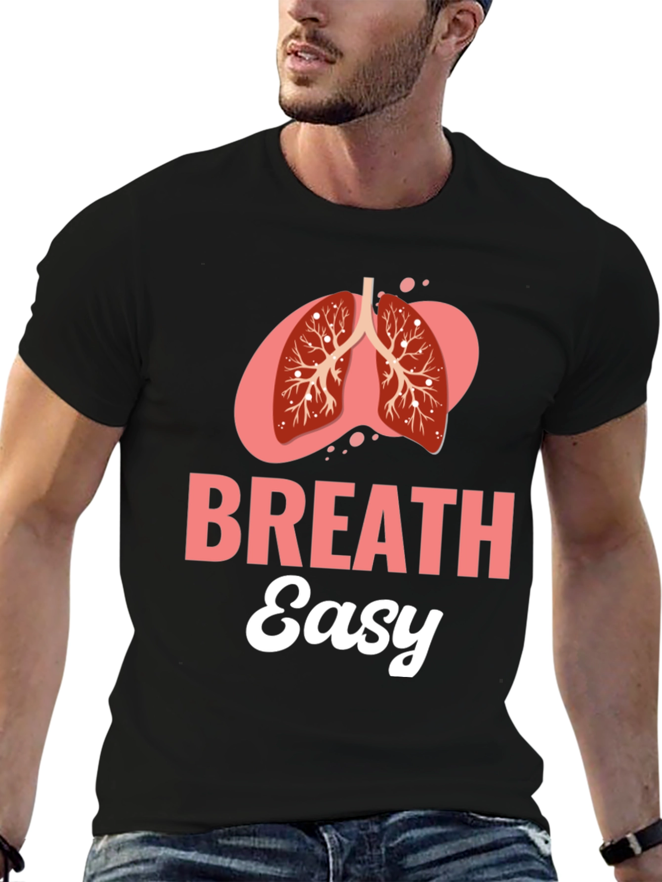 Breathe Easy Graphic Tee