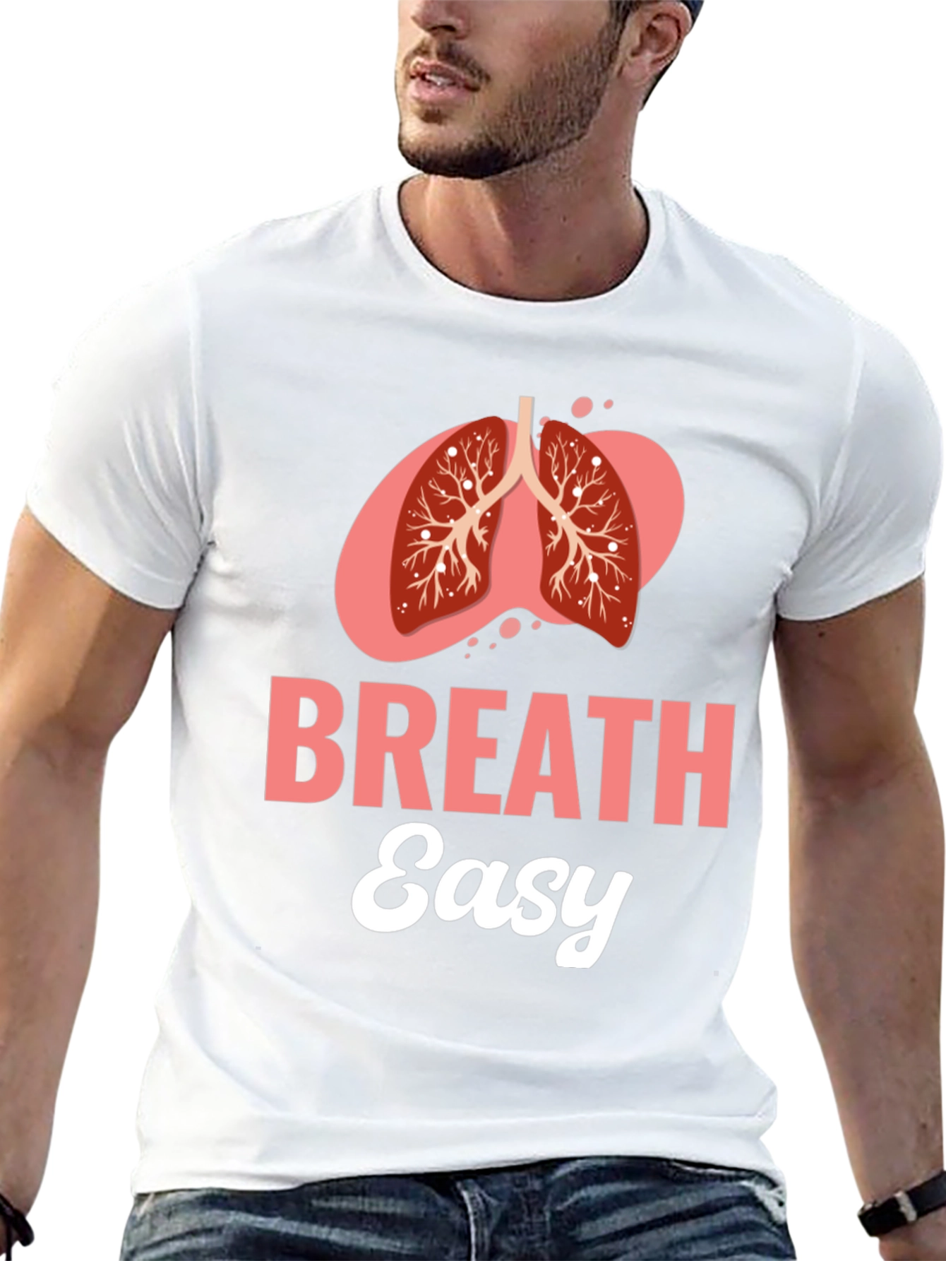 Breathe Easy Graphic Tee