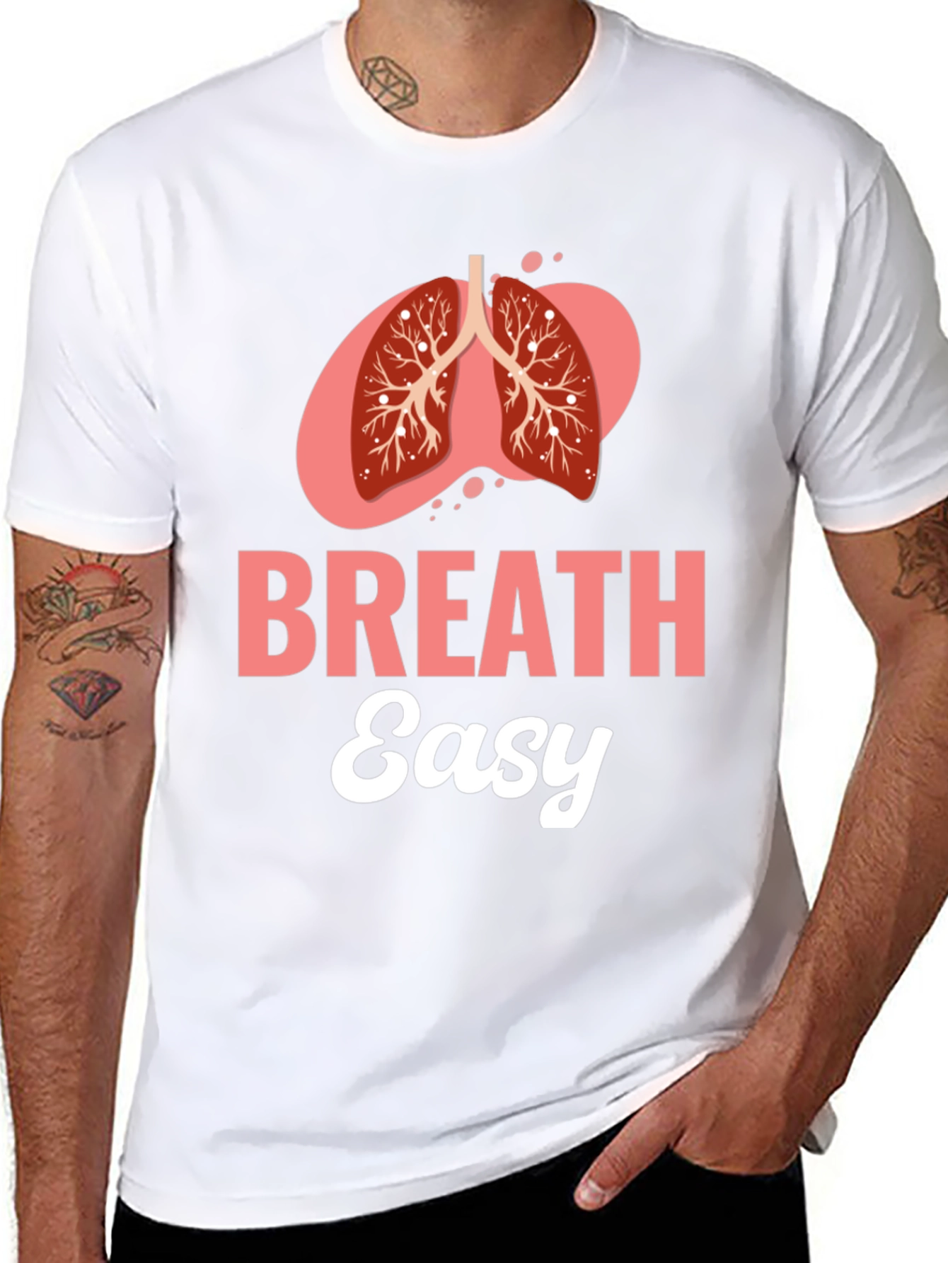 Breathe Easy Graphic Tee