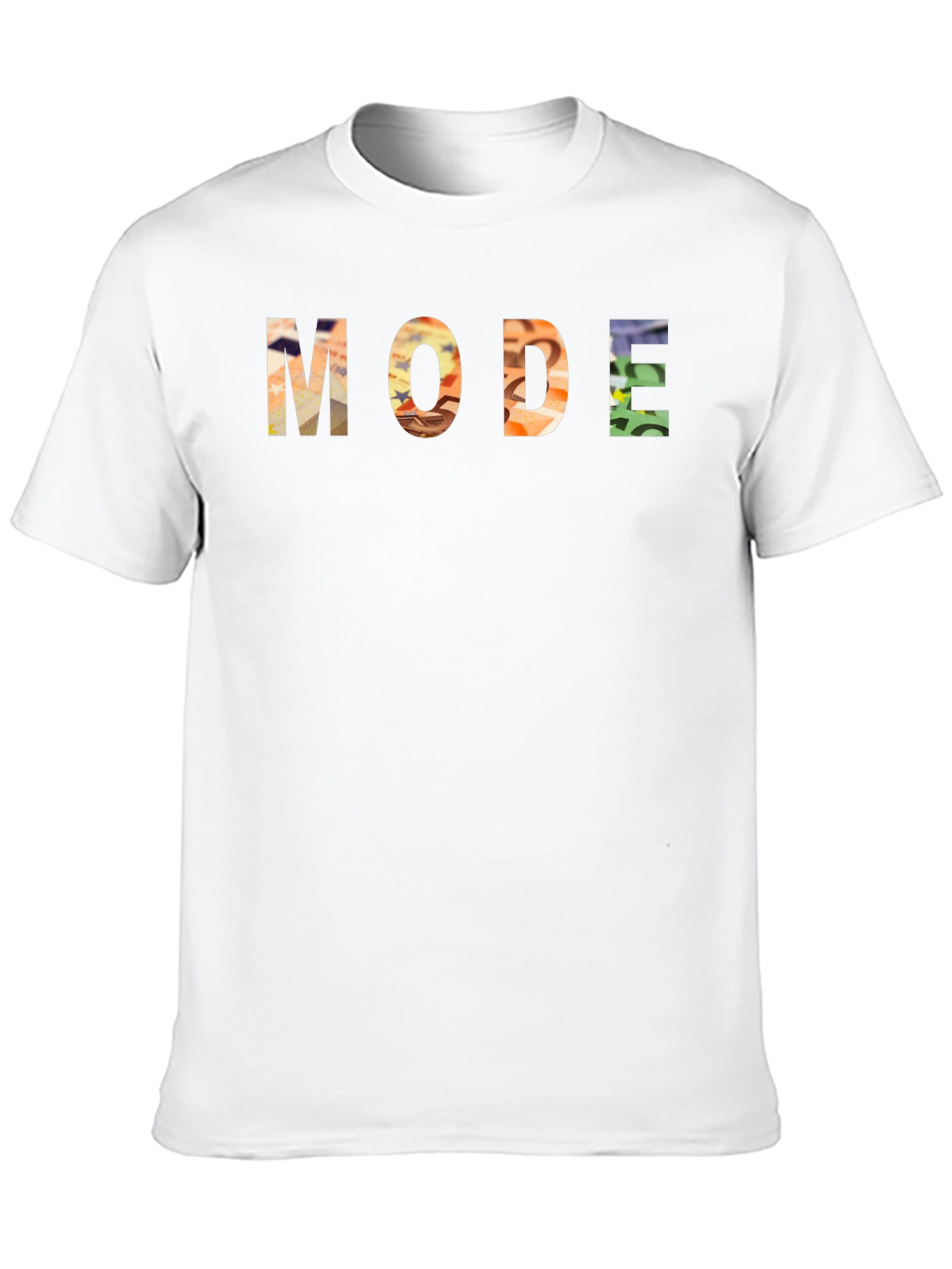 MODE Graphic Print Crew Neck T-Shirt
