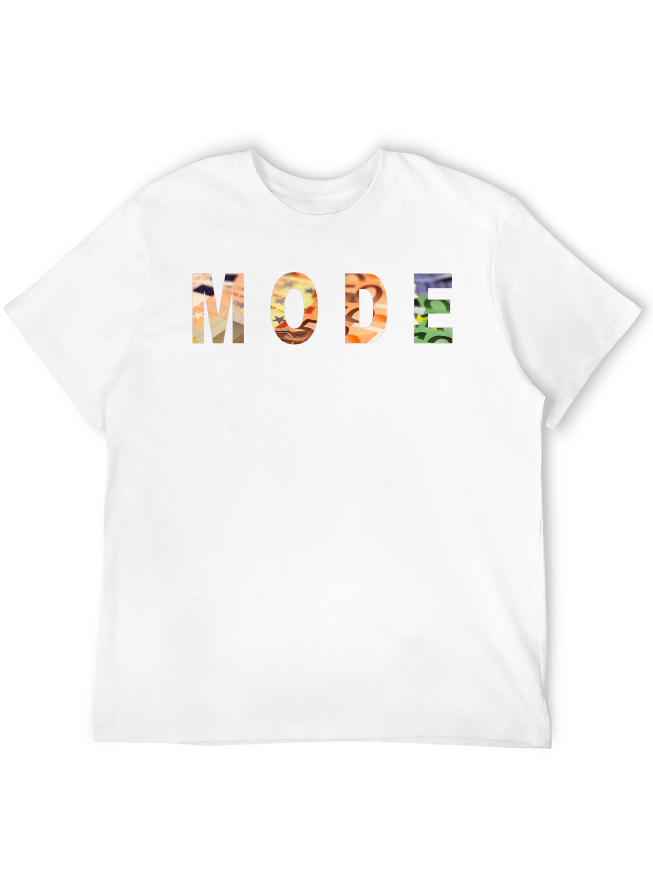 MODE Graphic Print Crew Neck T-Shirt