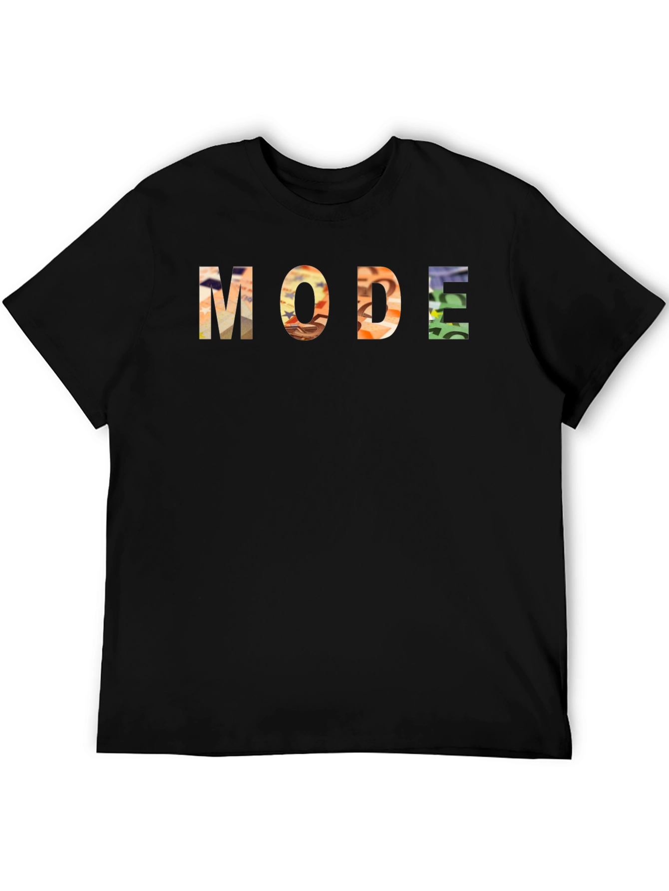 MODE Graphic Print Crew Neck T-Shirt