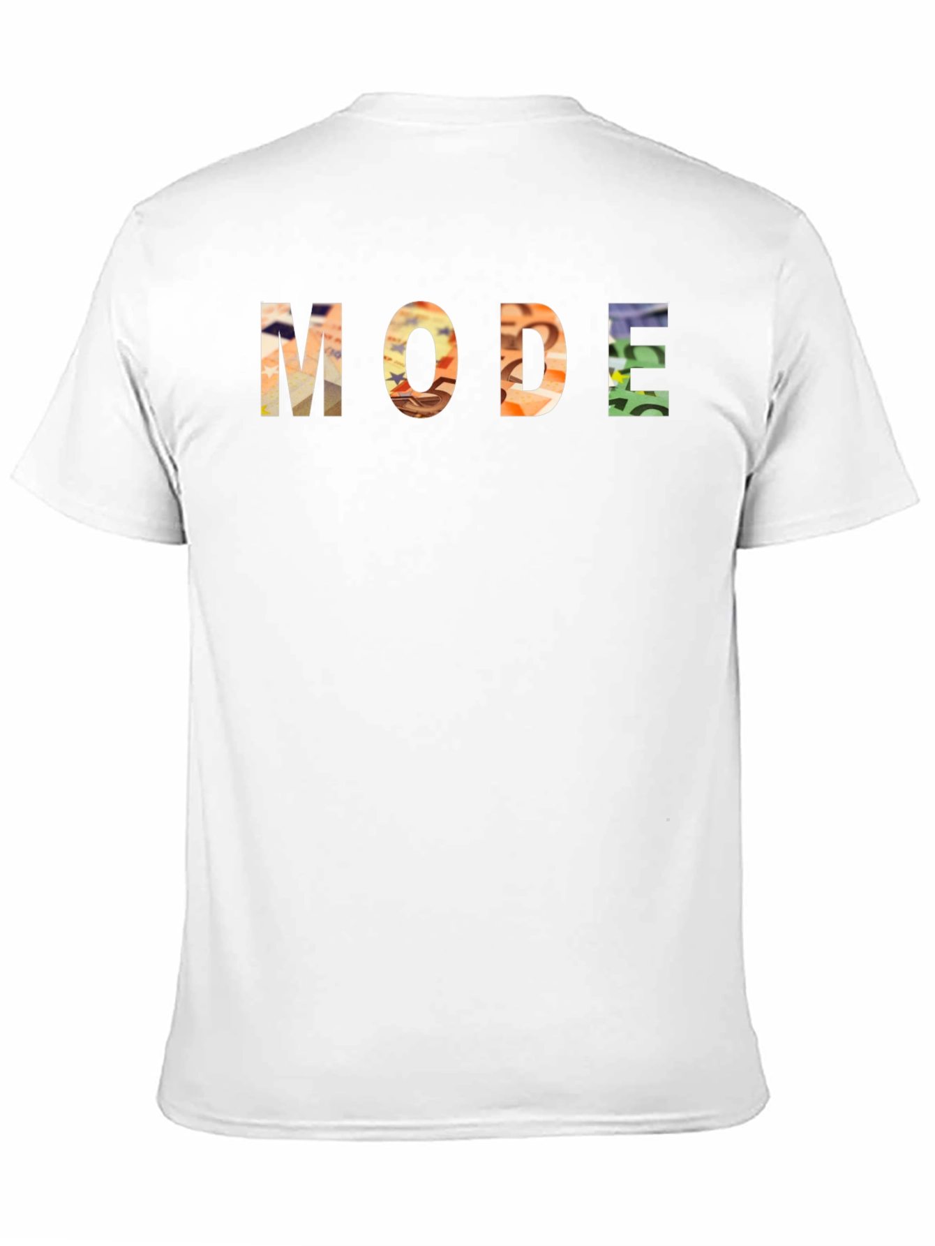 MODE Graphic Print Crew Neck T-Shirt