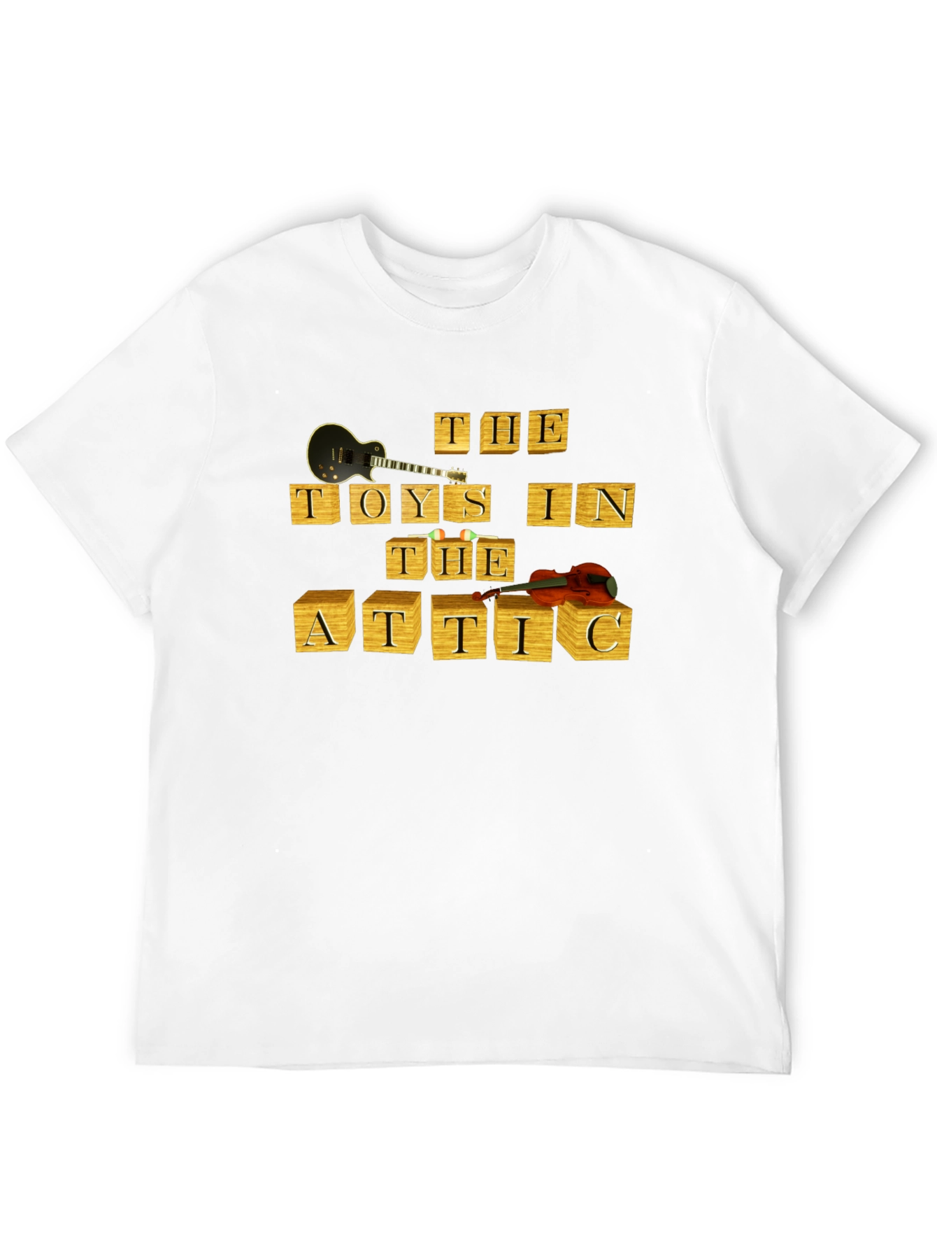 The Toys in the Attic Black Graphic Tee