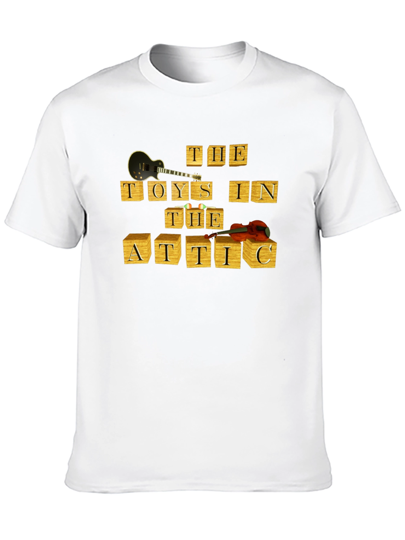 The Toys in the Attic Black Graphic Tee