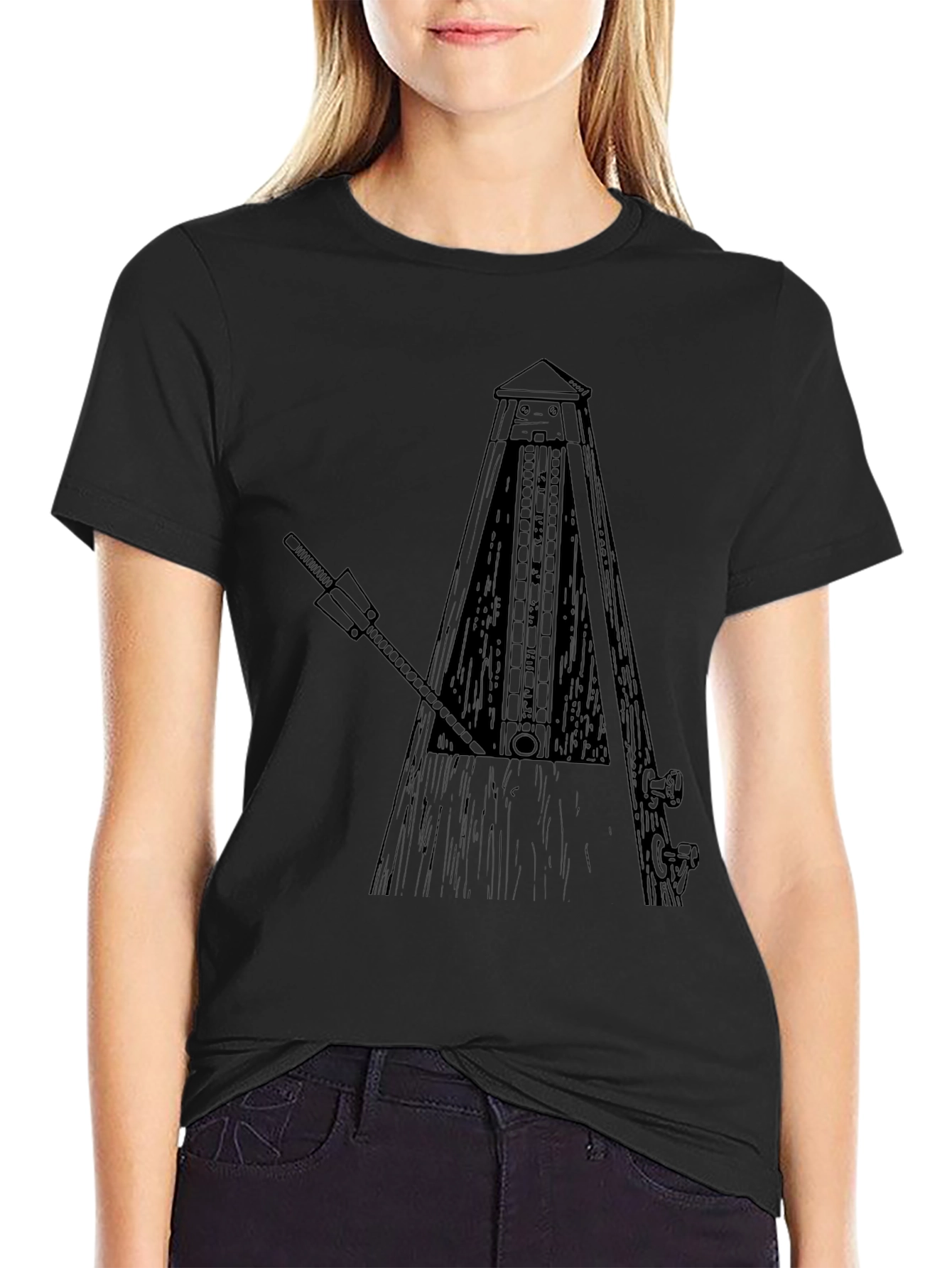 Metronome Graphic Tee - Musician Style