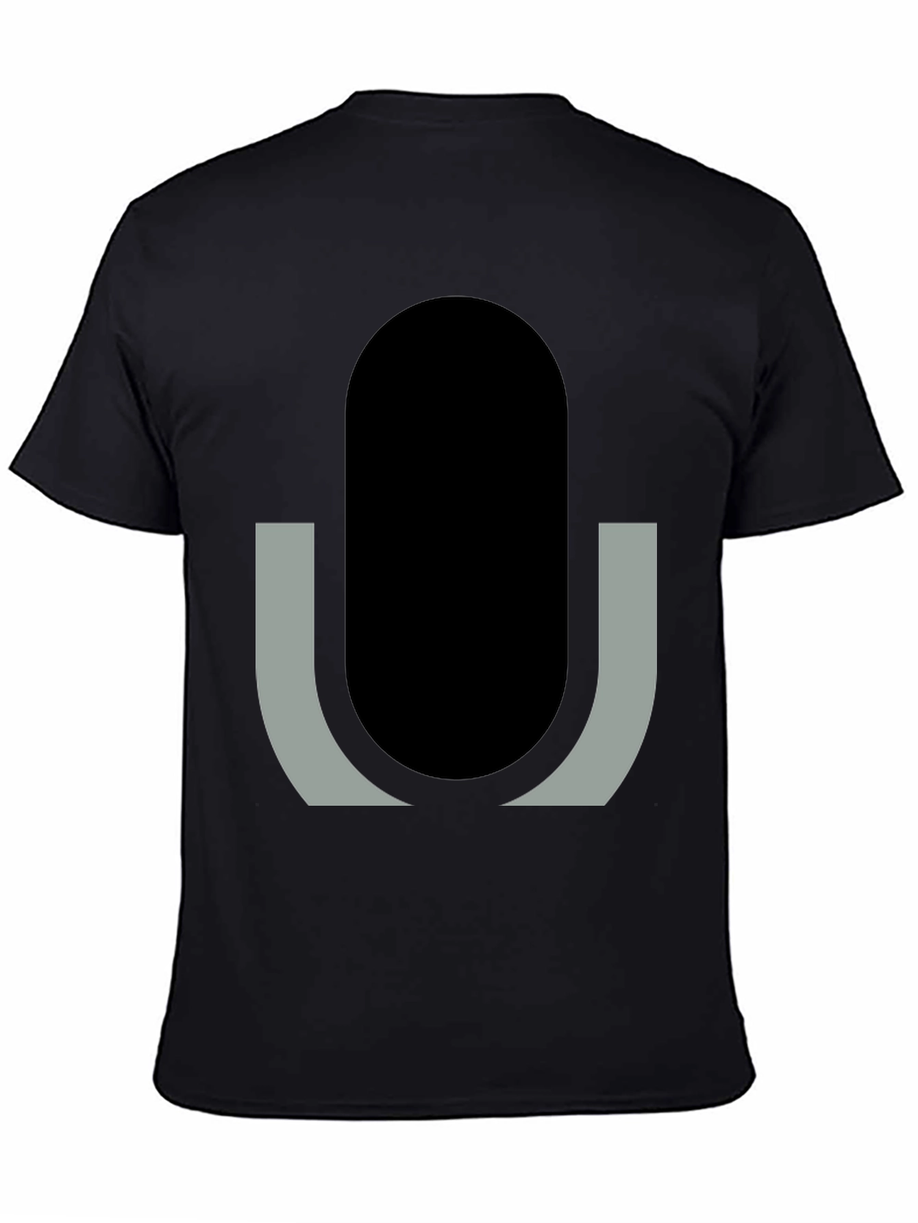 Modern Geometric Graphic Tee - Minimalist Design