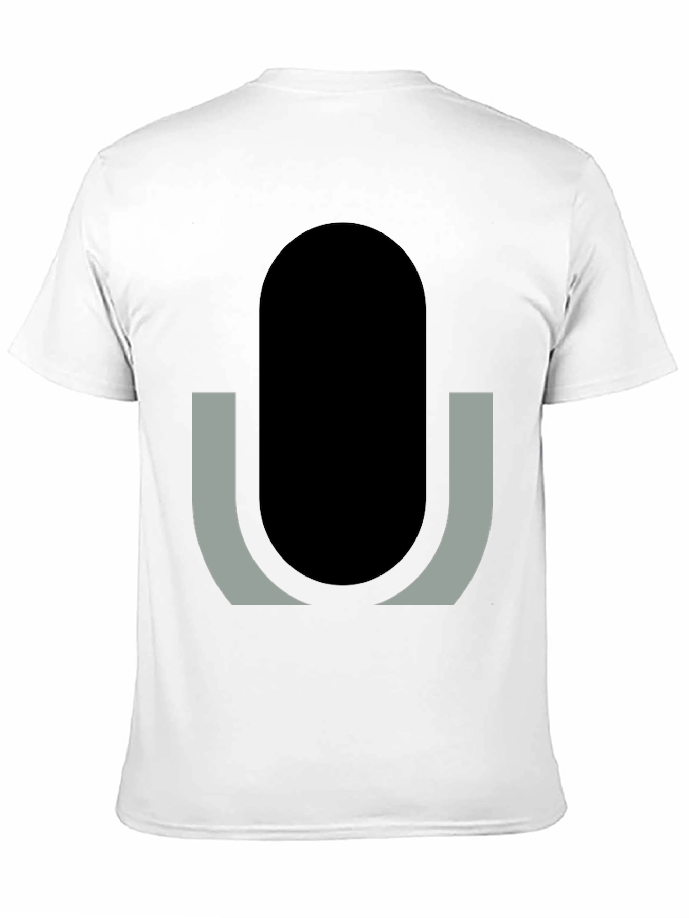 Modern Geometric Graphic Tee - Minimalist Design