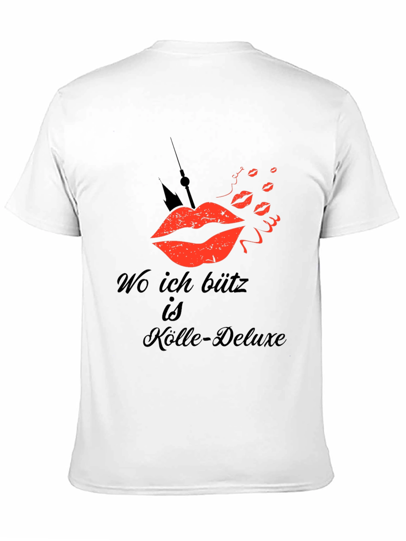 Köln Deluxe Mens Black Graphic Tee