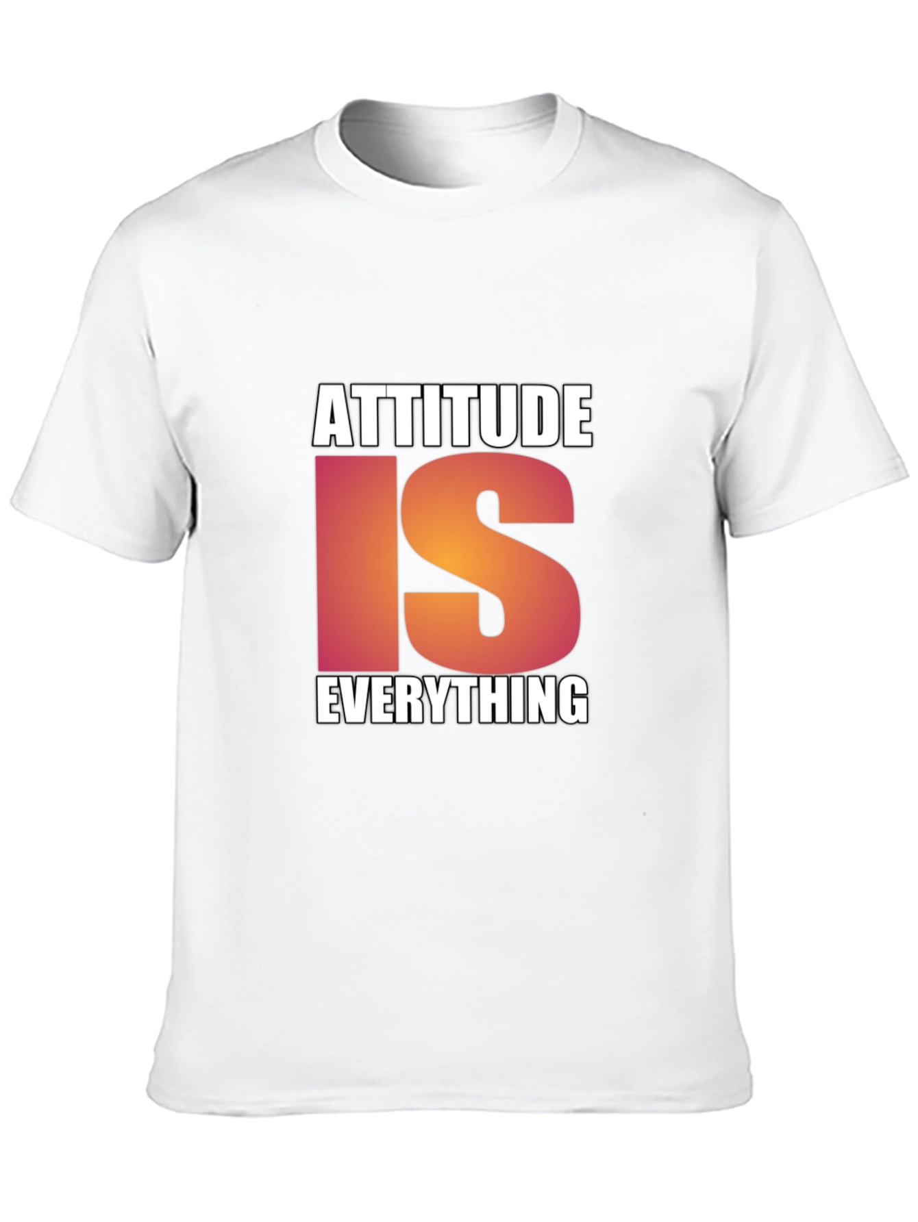 Attitude Is Everything Black T-Shirt